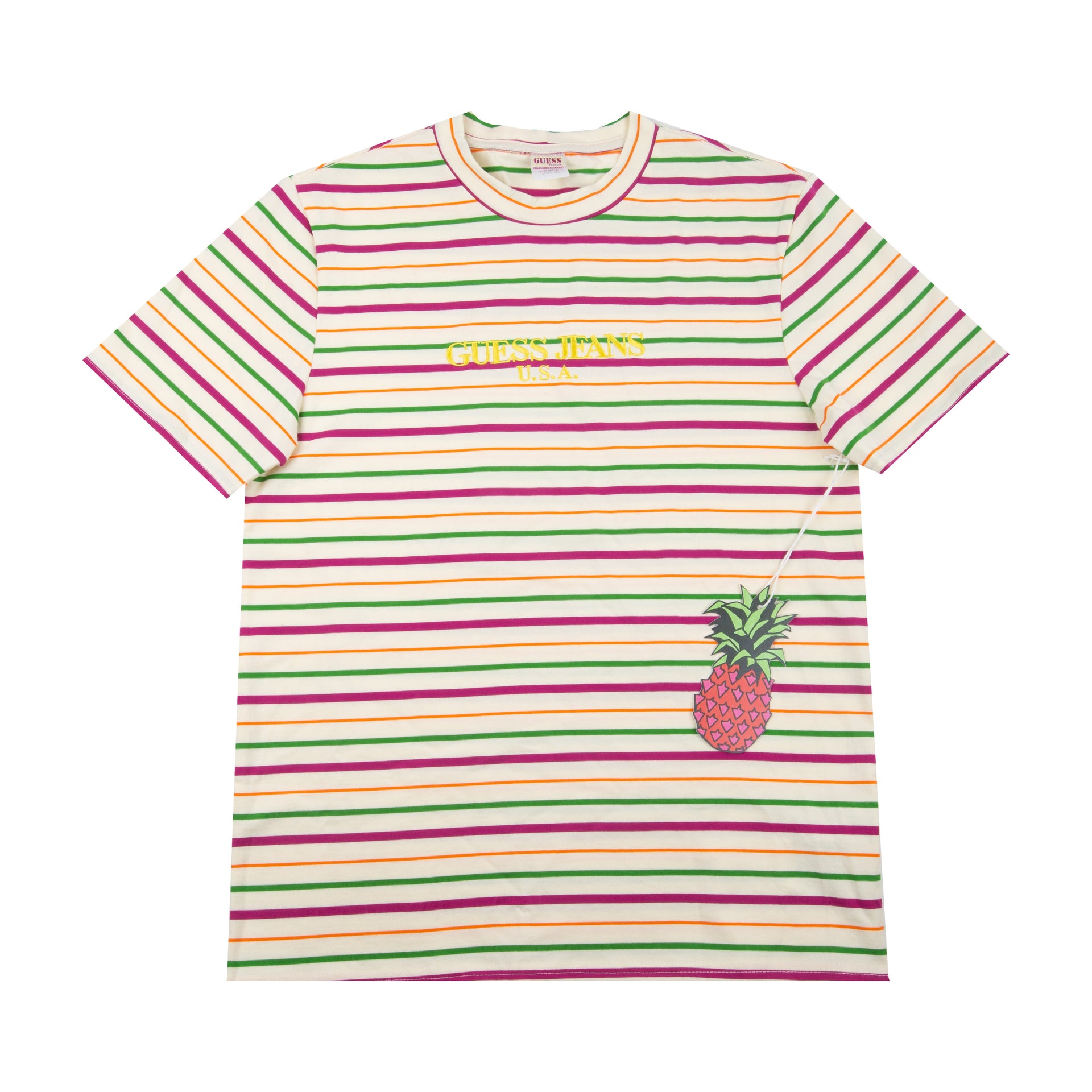 Guess Jeans Dragonfruit Striped Tee