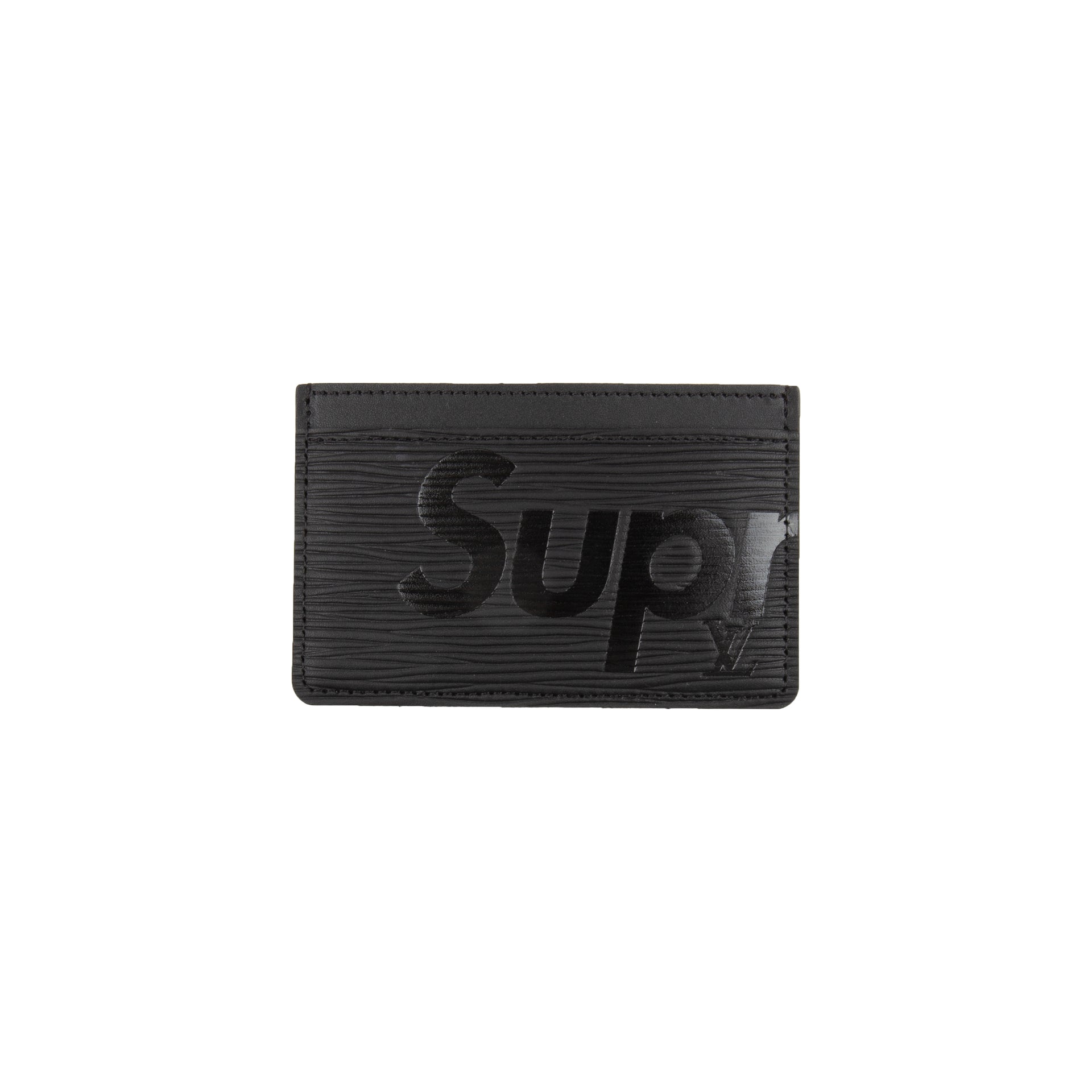 Supreme Black Louis Vuitton Epi Leather Cardholder