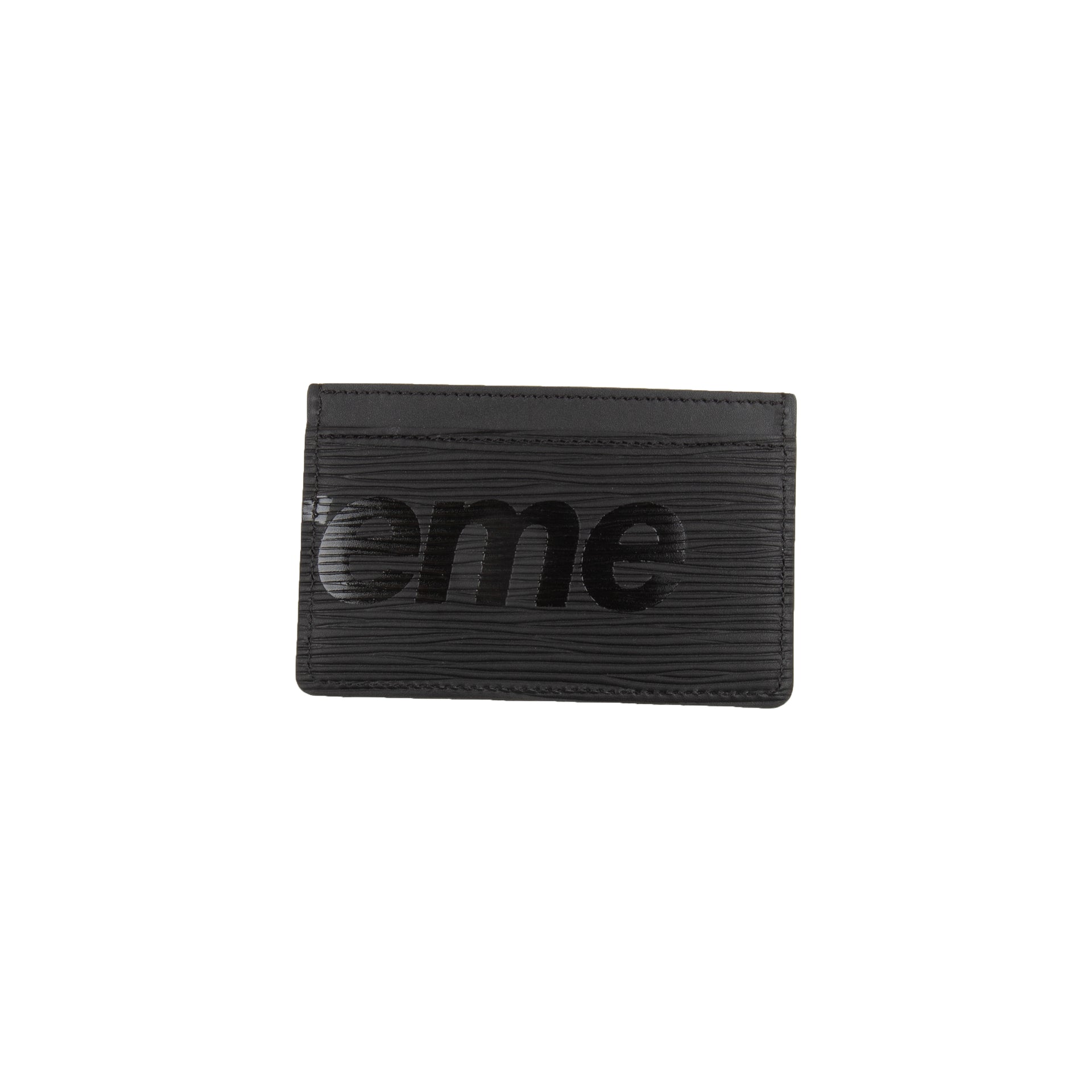 Supreme Black Louis Vuitton Epi Leather Cardholder