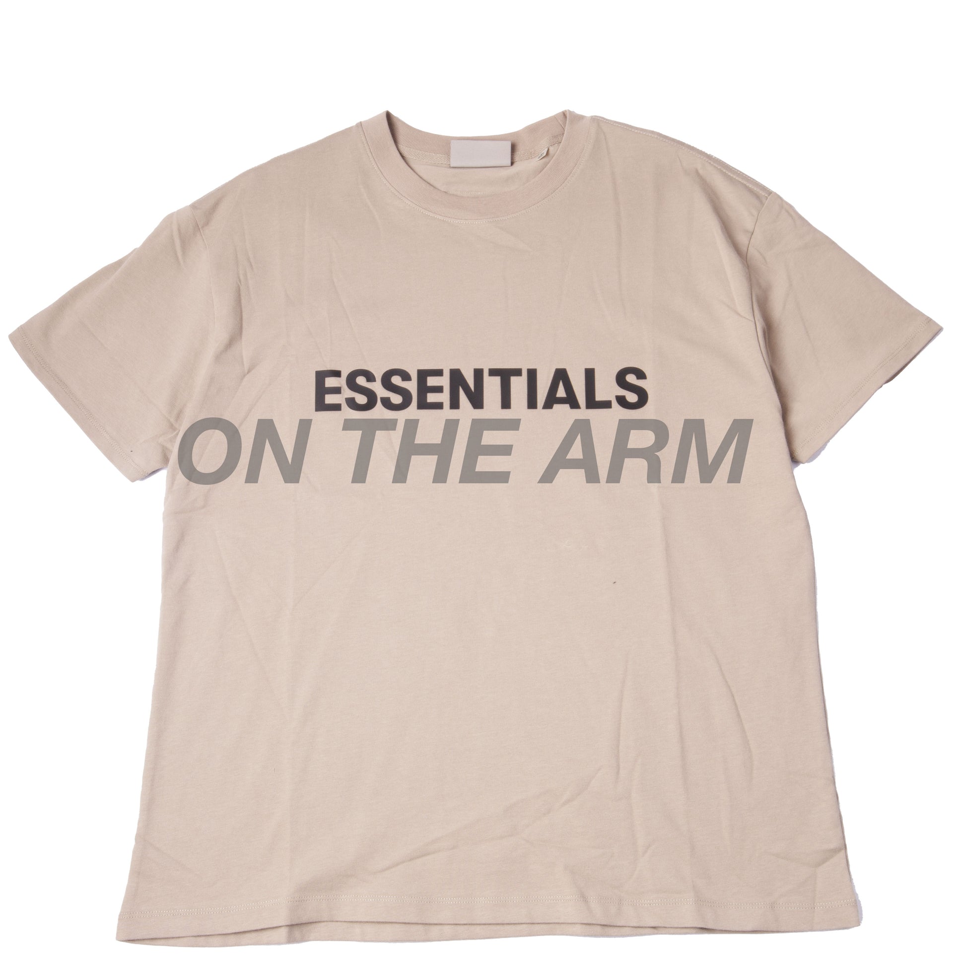 Fear Of God Moss Essesntials Front Logo Tee