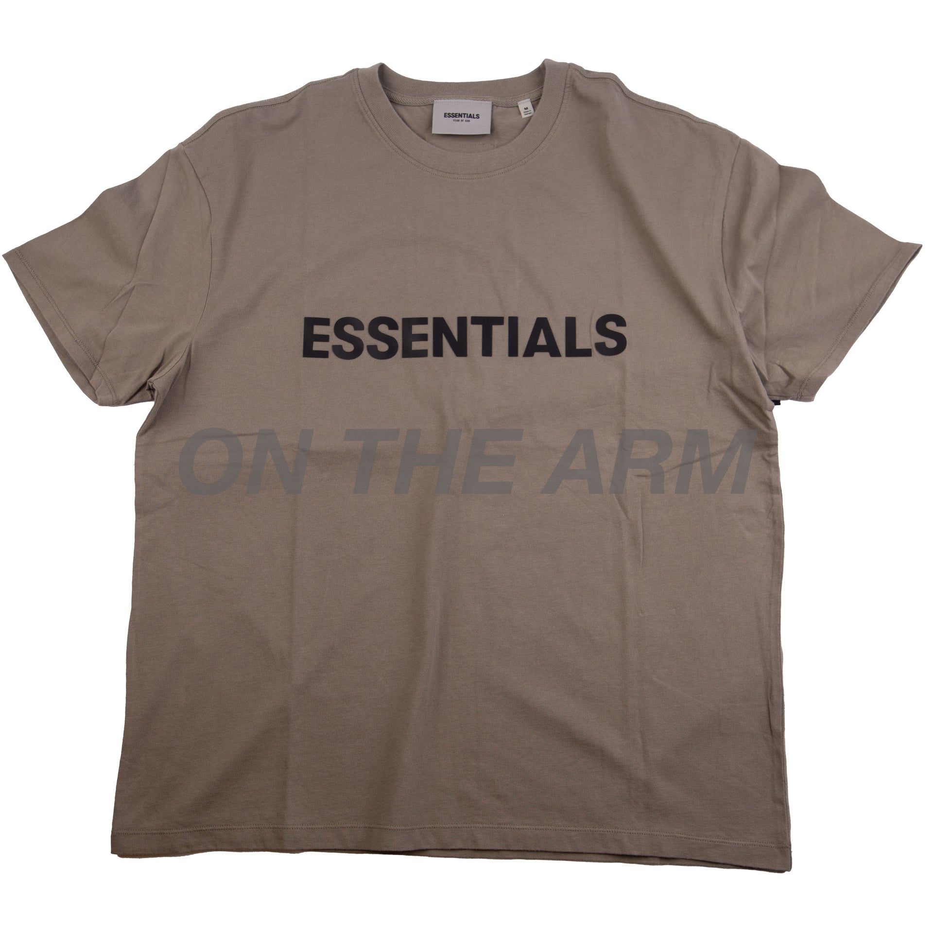 Fear Of God Charcoal Essentials Front Logo Tee