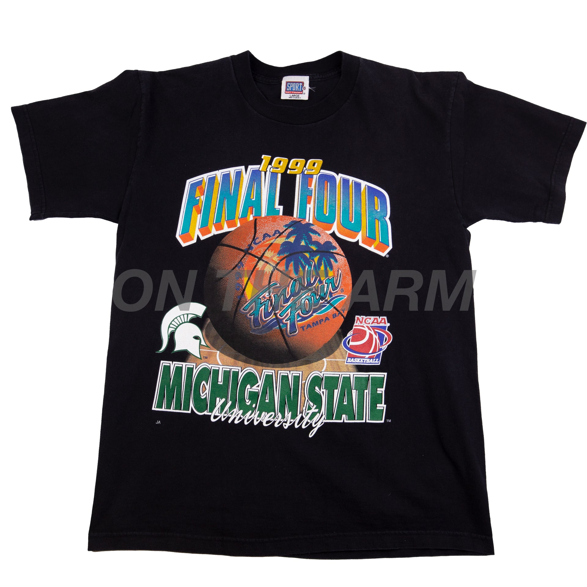 Vintage Black NCAA Final Four Michigan State Tee
