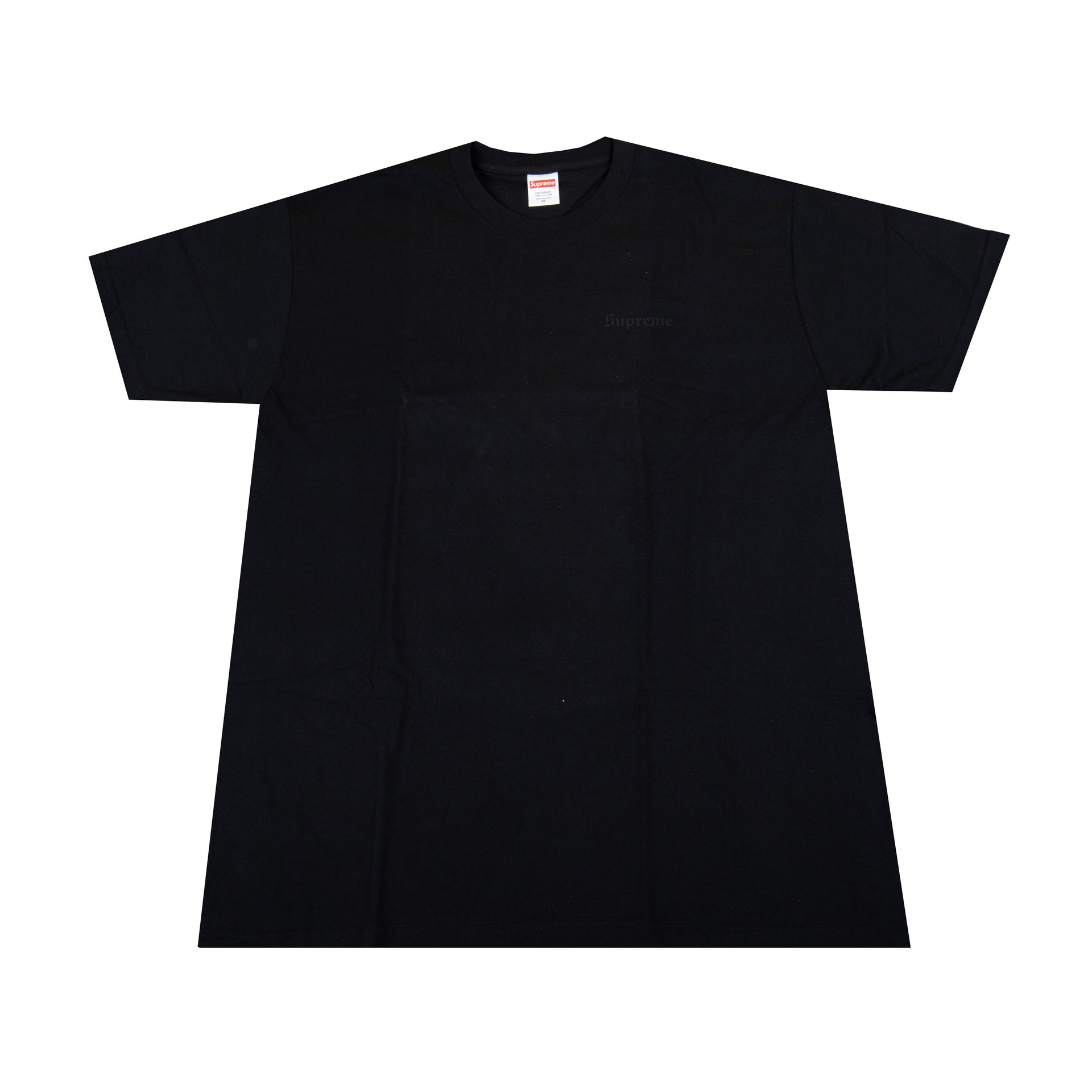 Supreme Black Slayer Cutter Tee