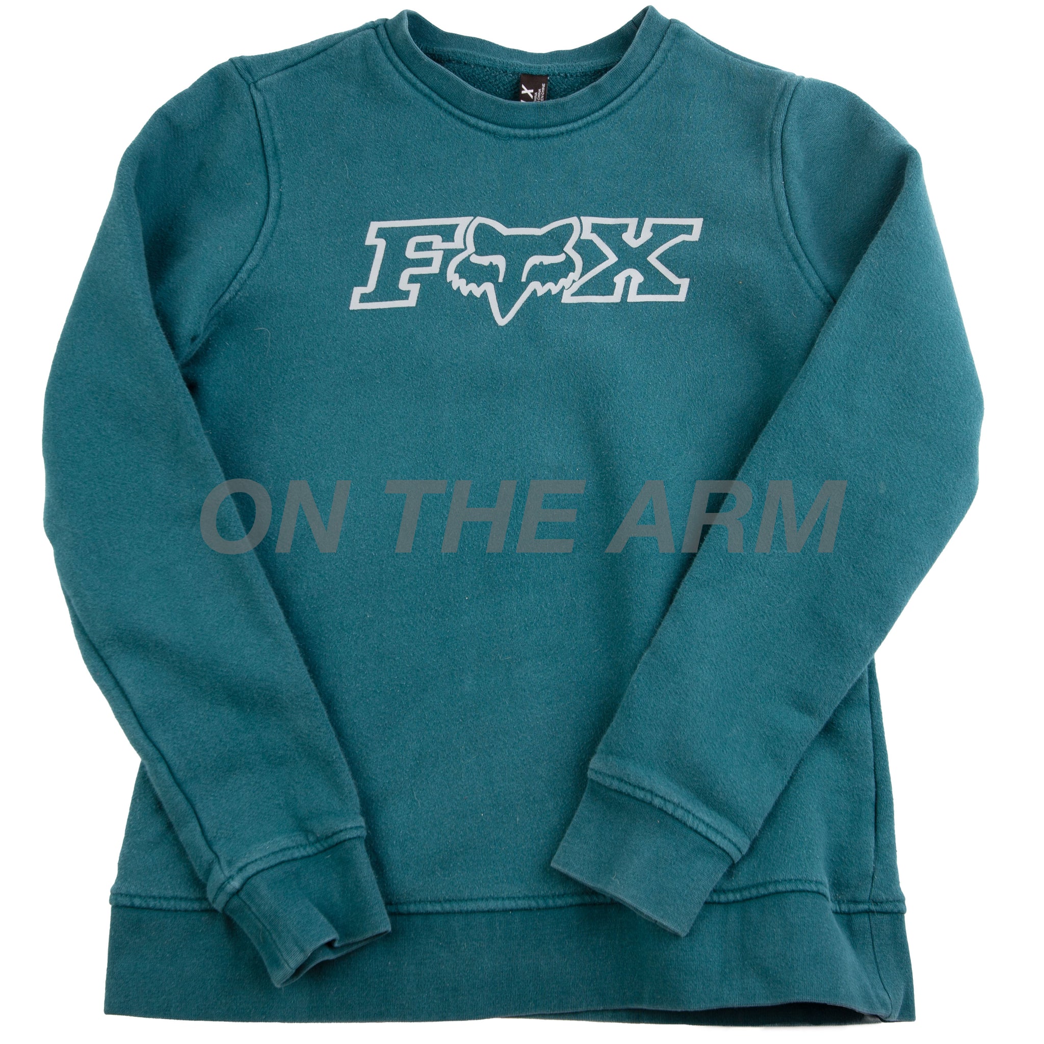 Fox Racing Green Logo Crew PRE-OWNED