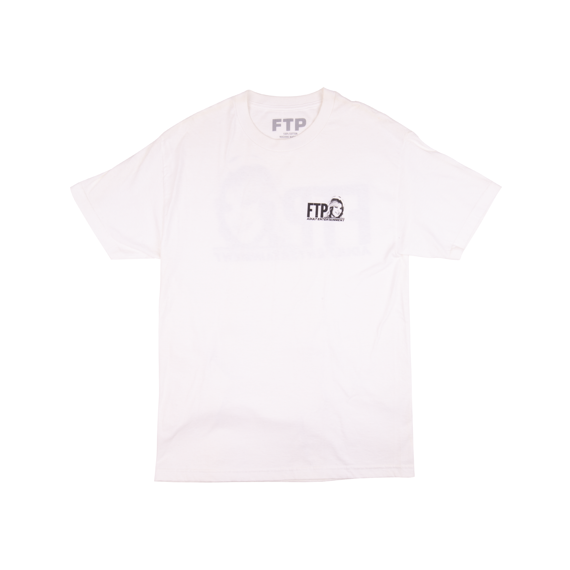 FTP White Adult Entertainment Tee