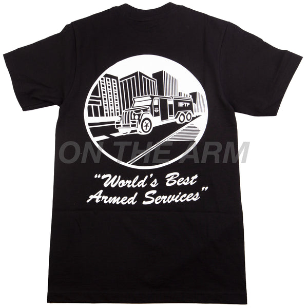 FTP Black Armed Services Tee