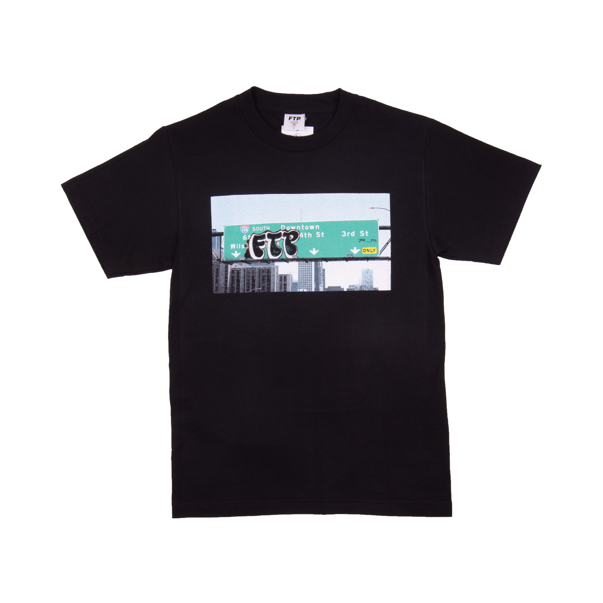FTP Black Freeway Tee