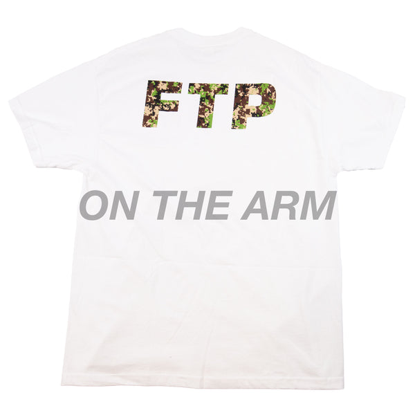 FTP White/Camo Logo Tee