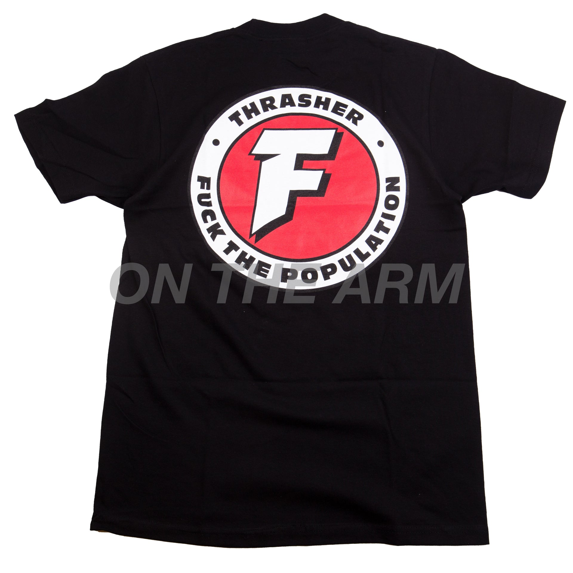 FTP Black Thrasher Letter Tee