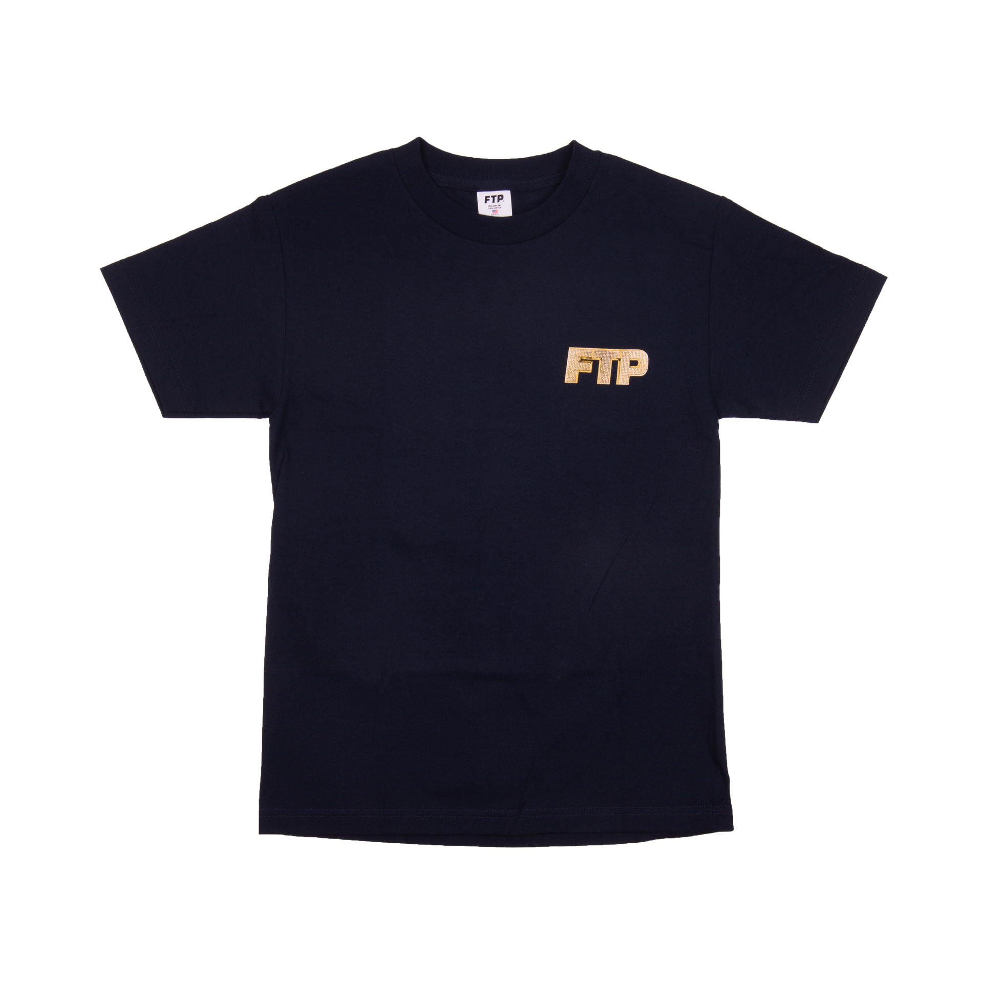 FTP Navy Bling Logo Tee