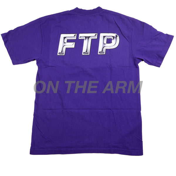 FTP Purple Chrome Logo Tee