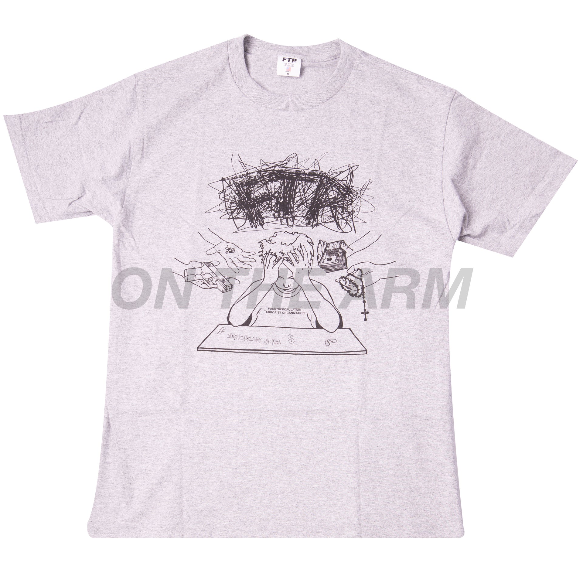 FTP Grey Peer Pressure Tee