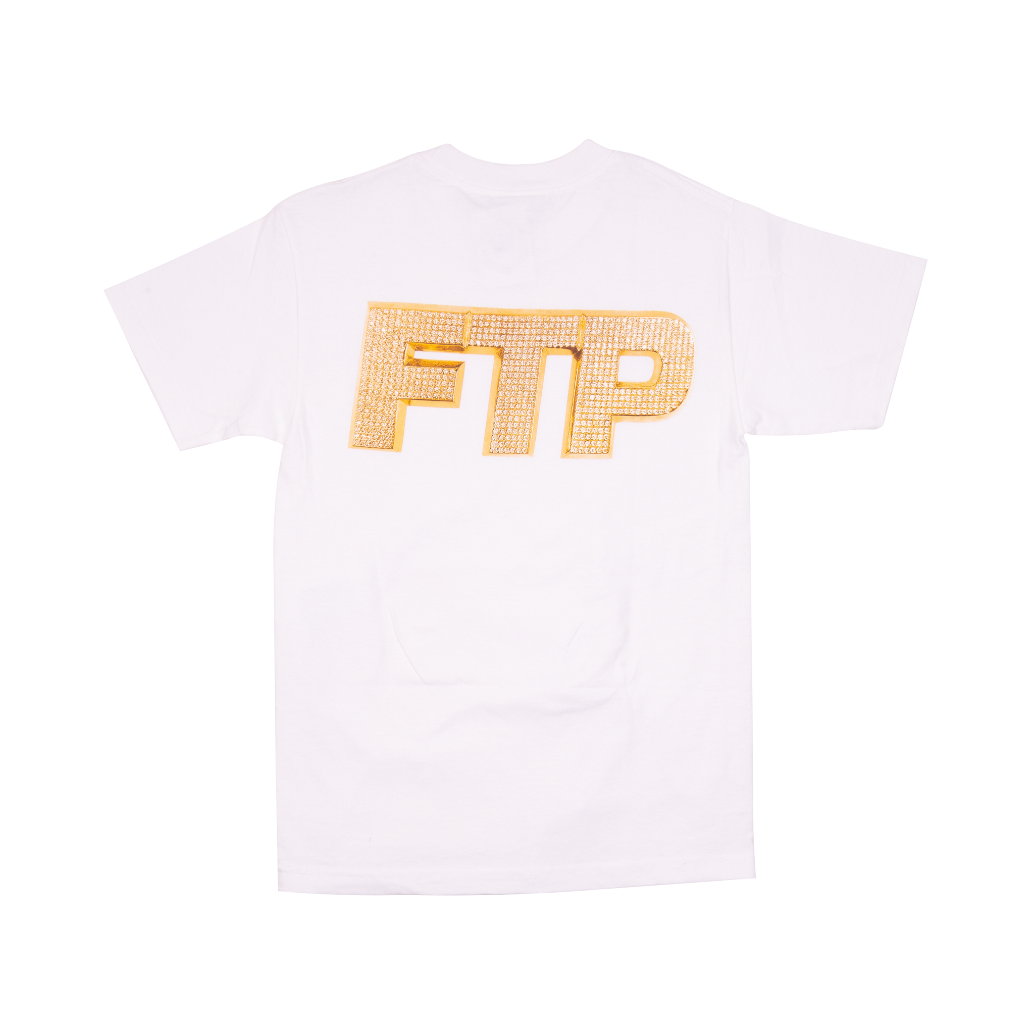 FTP White Bling Logo Tee – On The Arm FTP White Bling Logo Tee – On The Arm