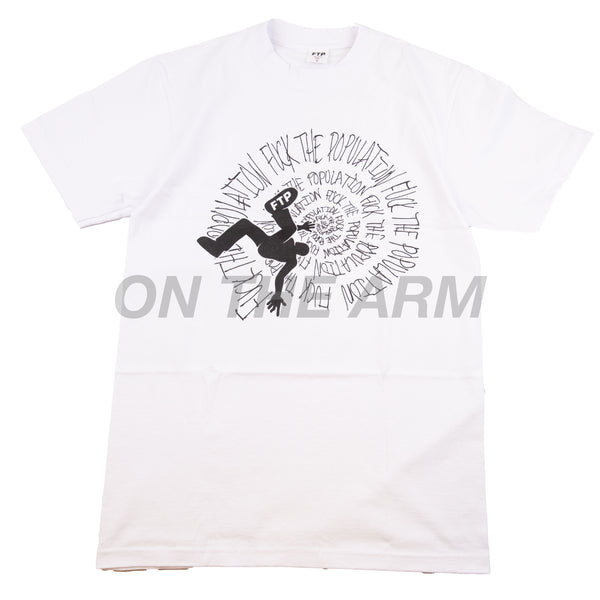 FTP White Slipping Into Darkness Tee