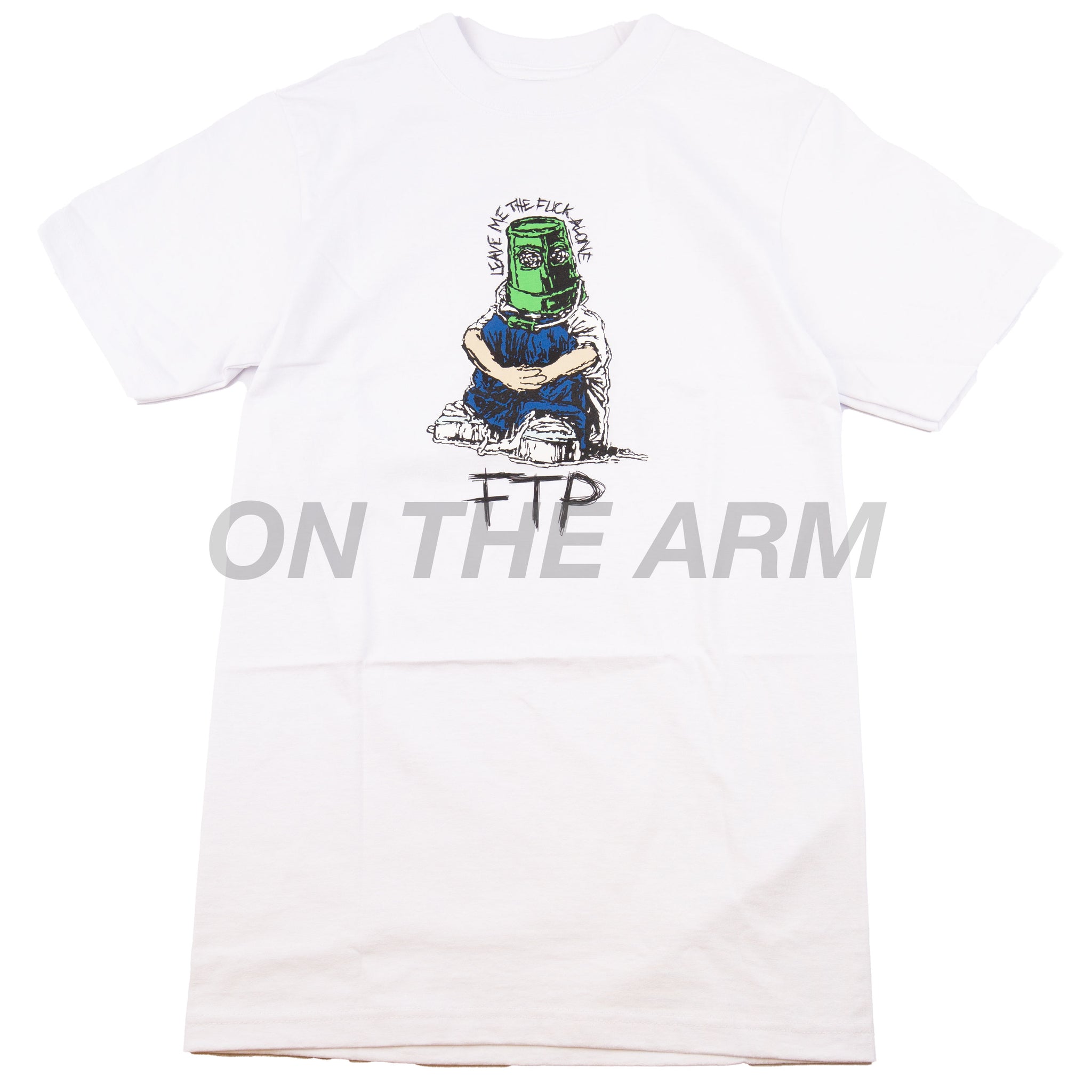 FTP White Leave Me Alone Tee