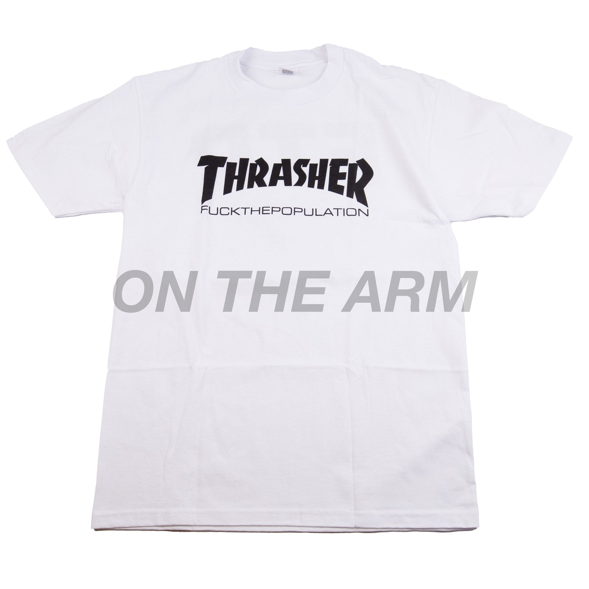 FTP White Thrasher Logo Tee
