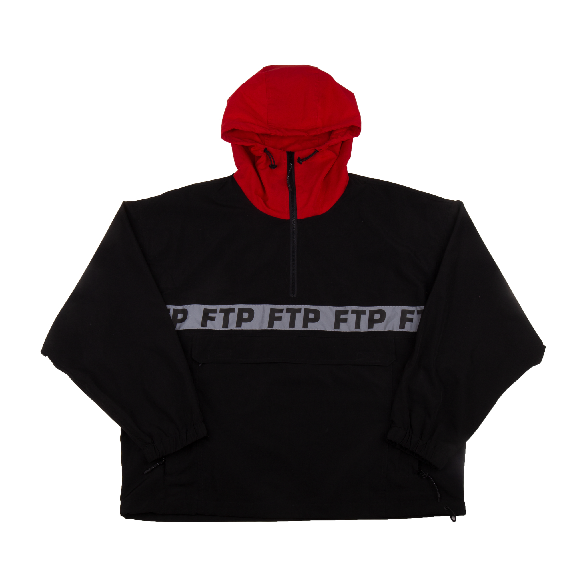 FTP Black Taped Anorak On The Arm