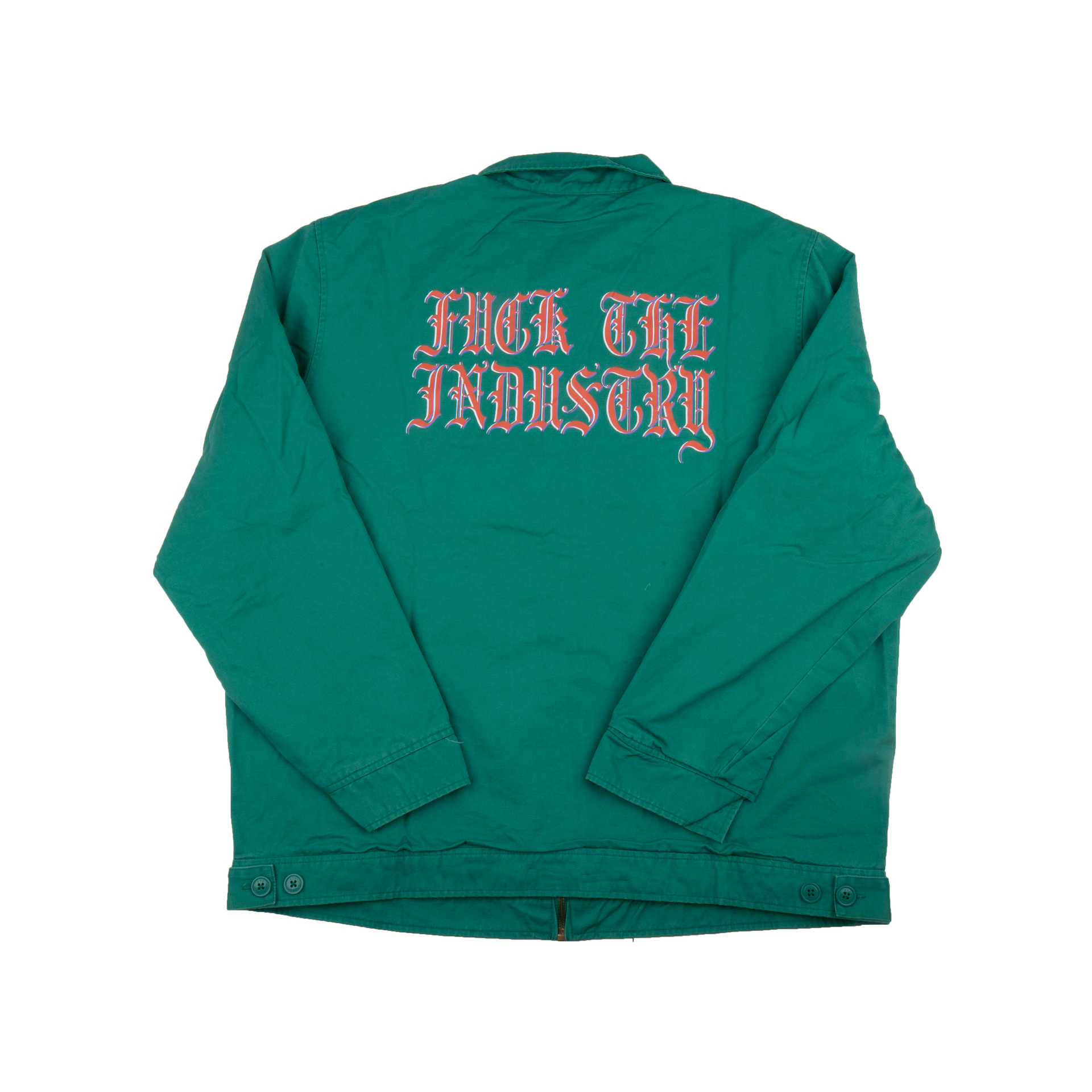 FTP Green Fuck The Industry Jacket