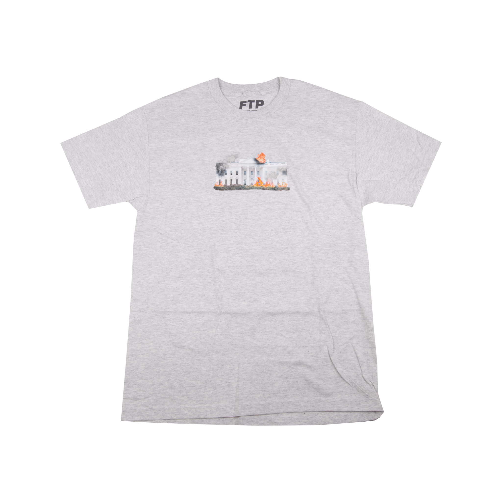 FTP Ash Grey White House Tee