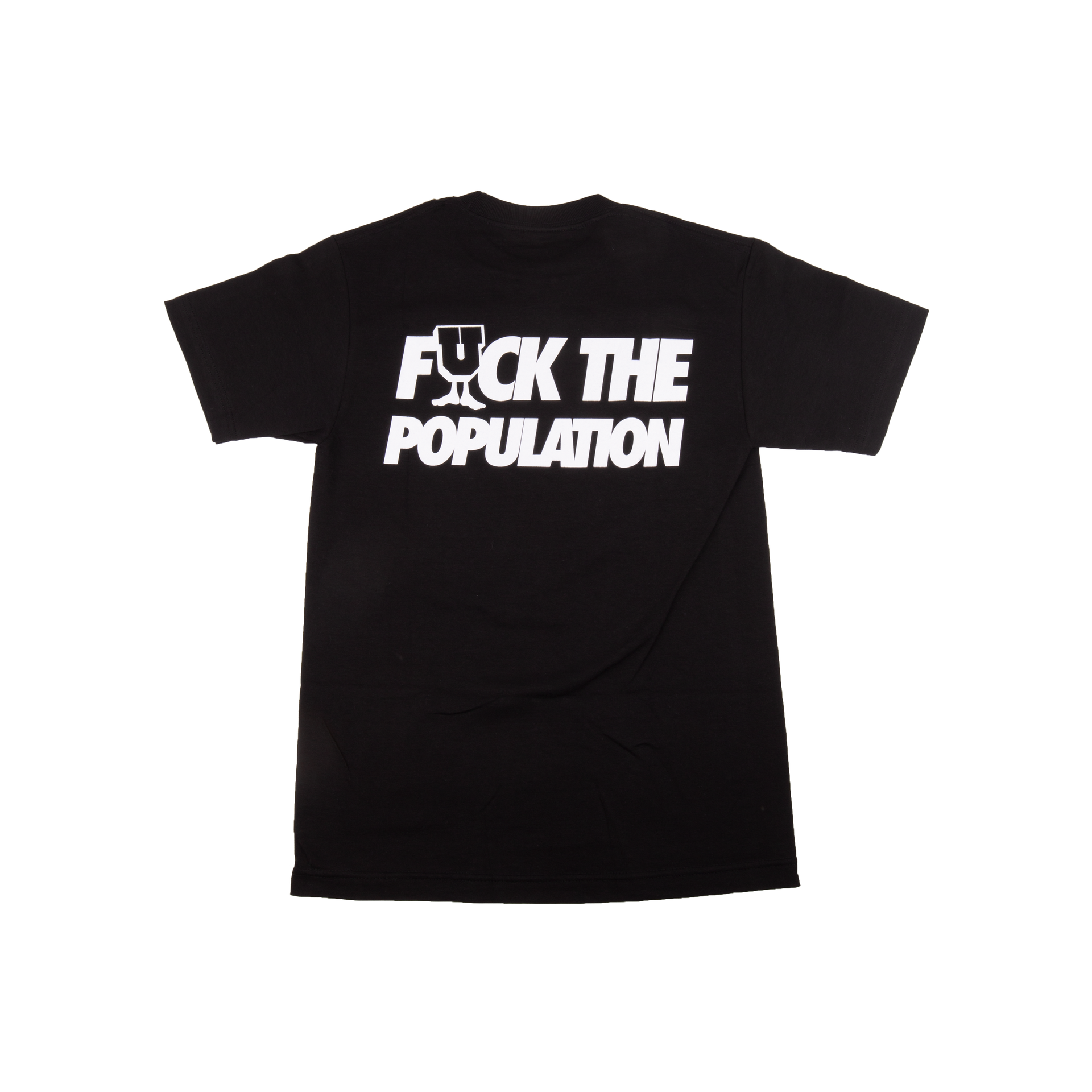 FTP Undefeated Black FUCK Tee