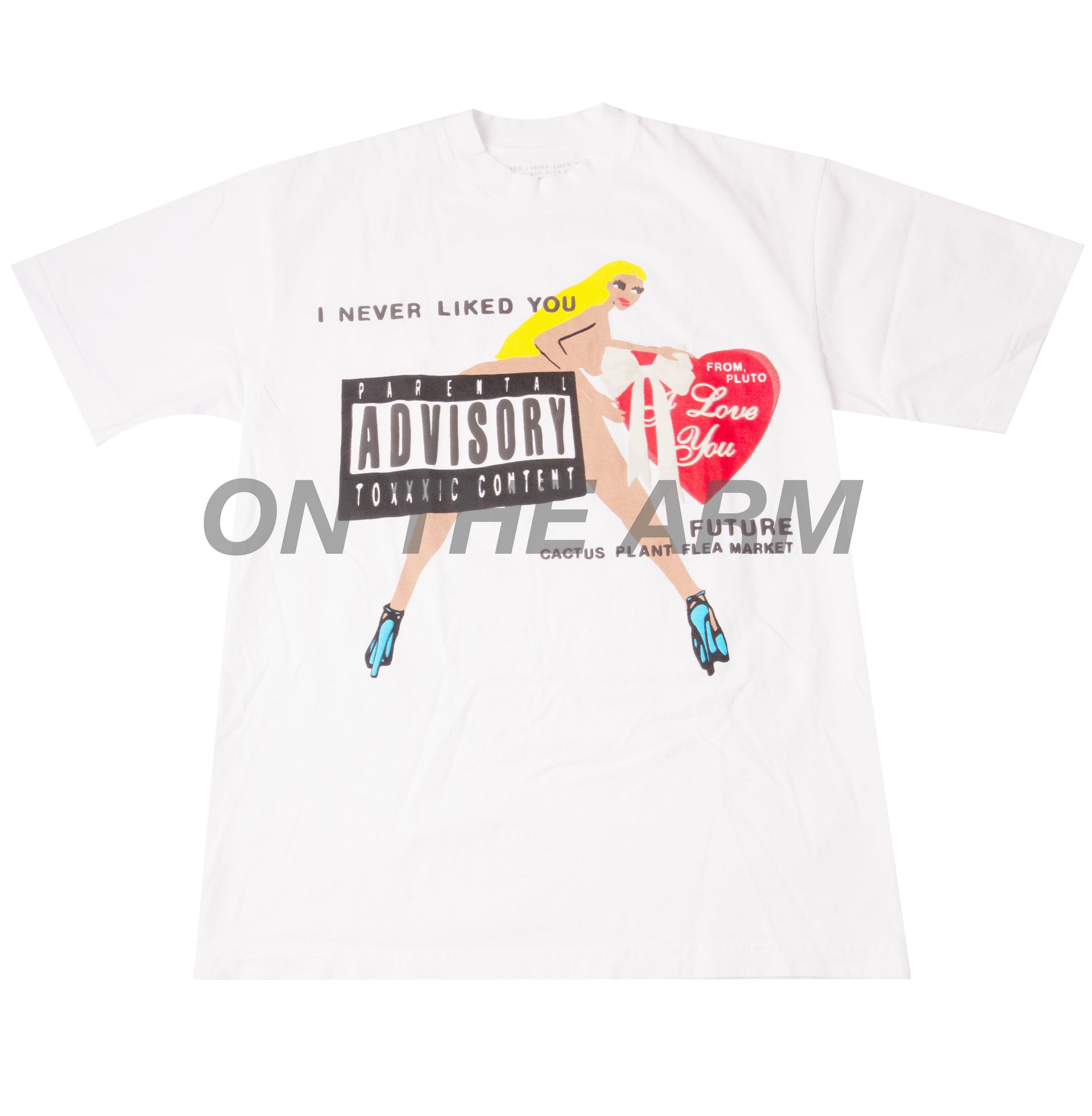 CPFM White Future I Love You Tee