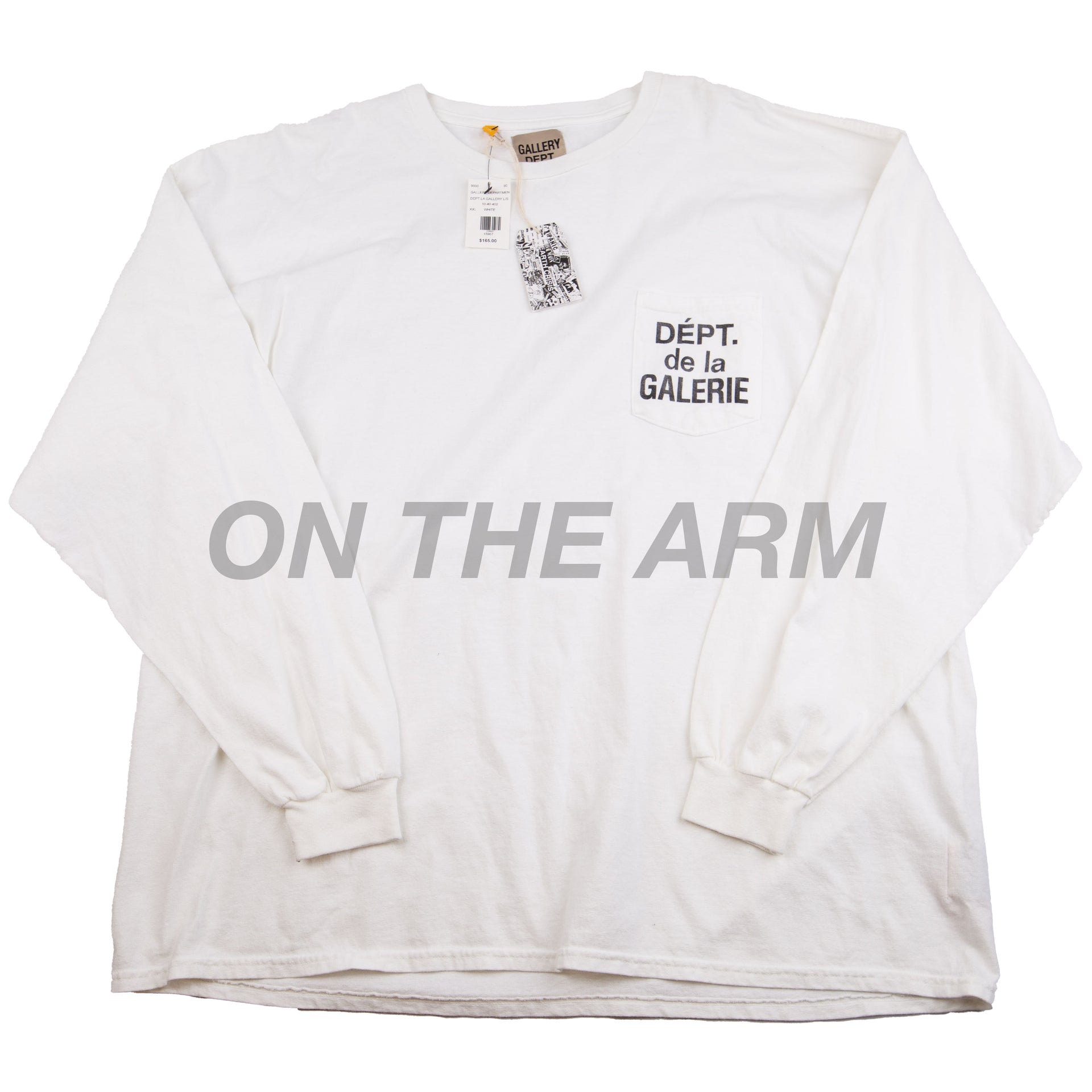 Gallery Dept White French Logo L/S USED