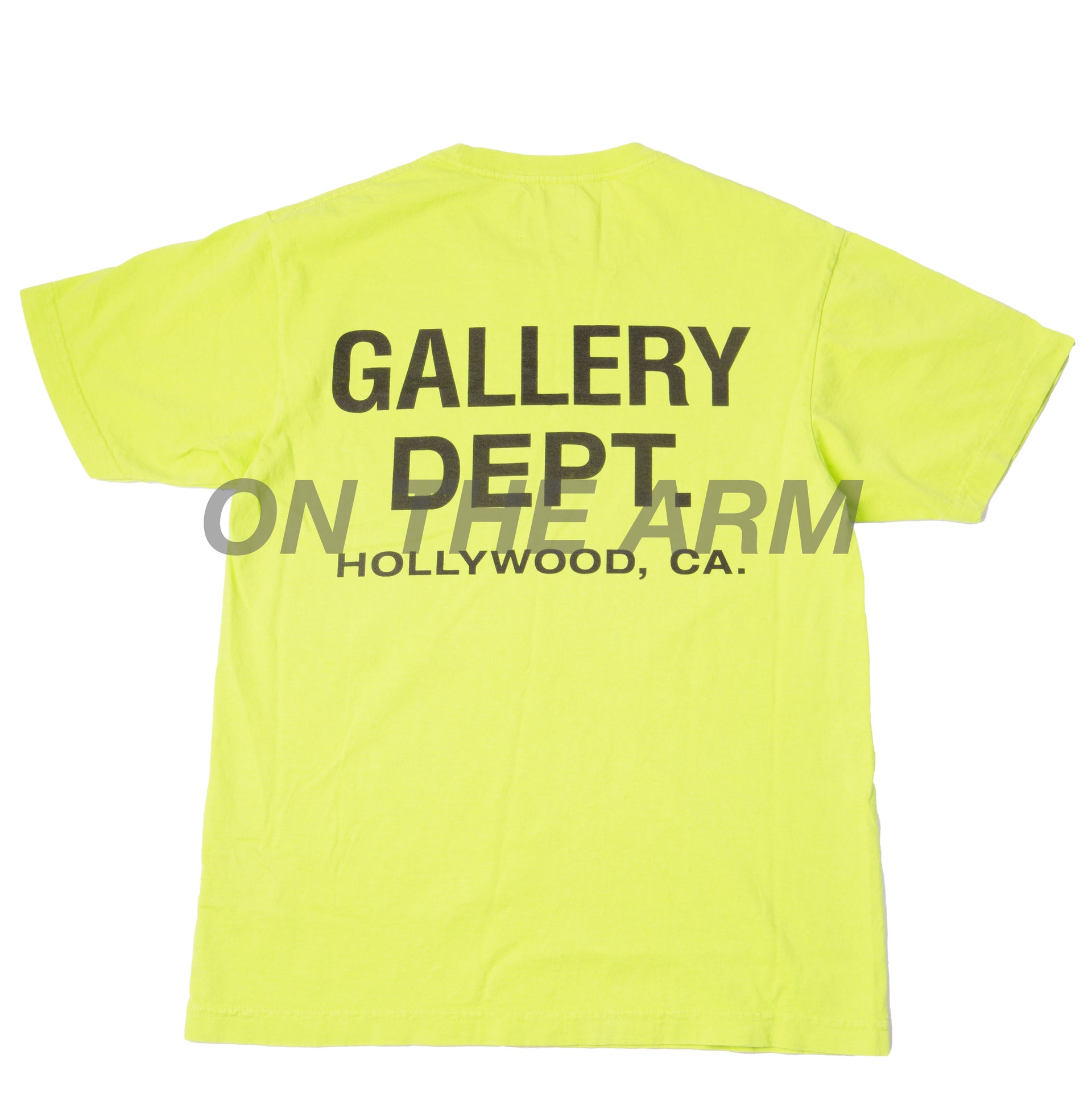 Gallery Dept. Lime Green Souvenir Tee