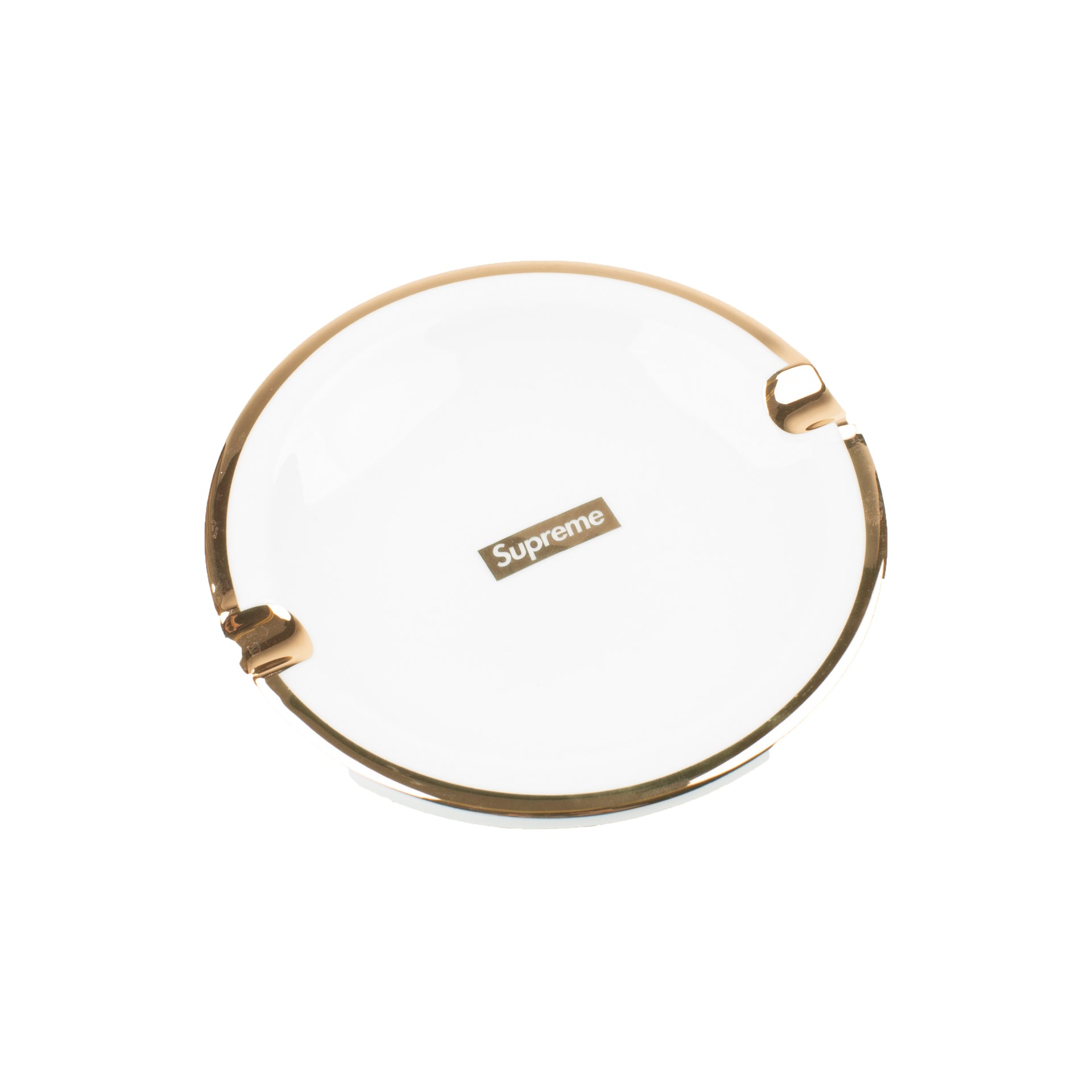Supreme Gold Trim Ashtray