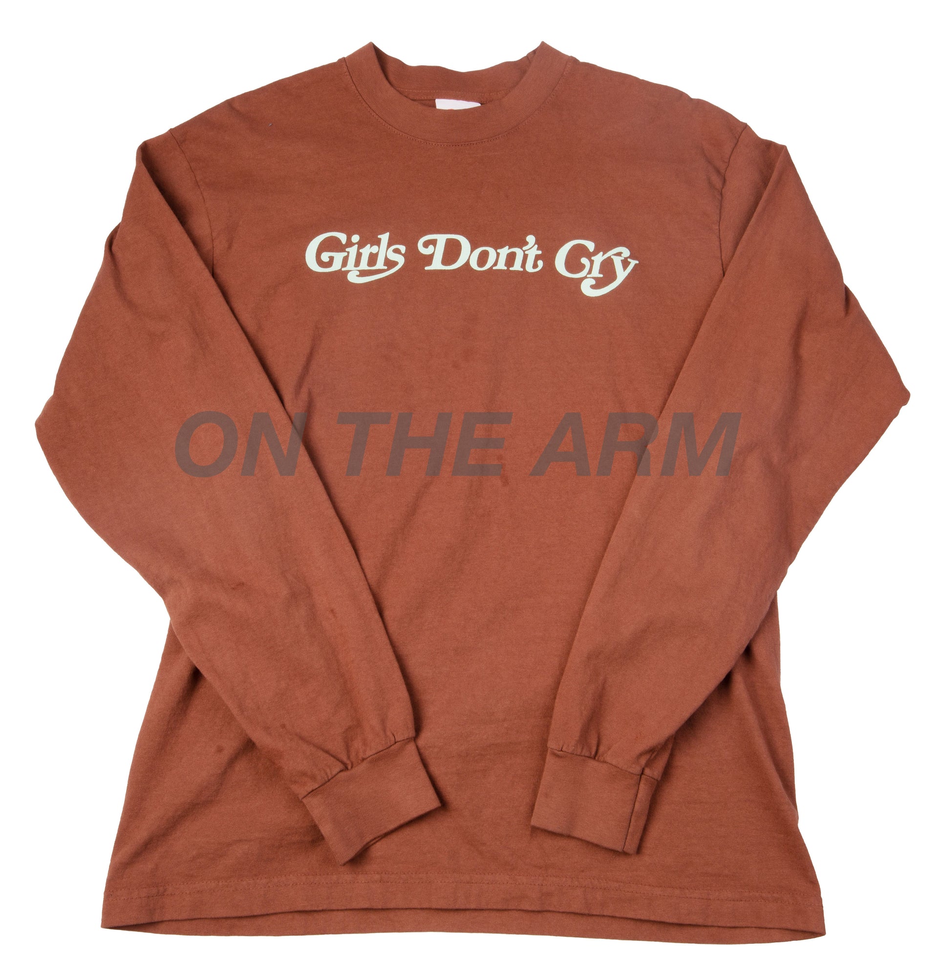 Girls Don't Cry Brown L/S USED
