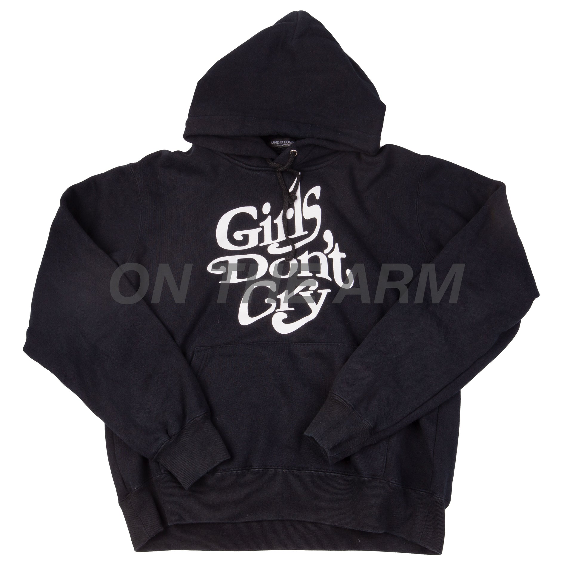 Girls Don't Cry Black Undercover Hoodie USED