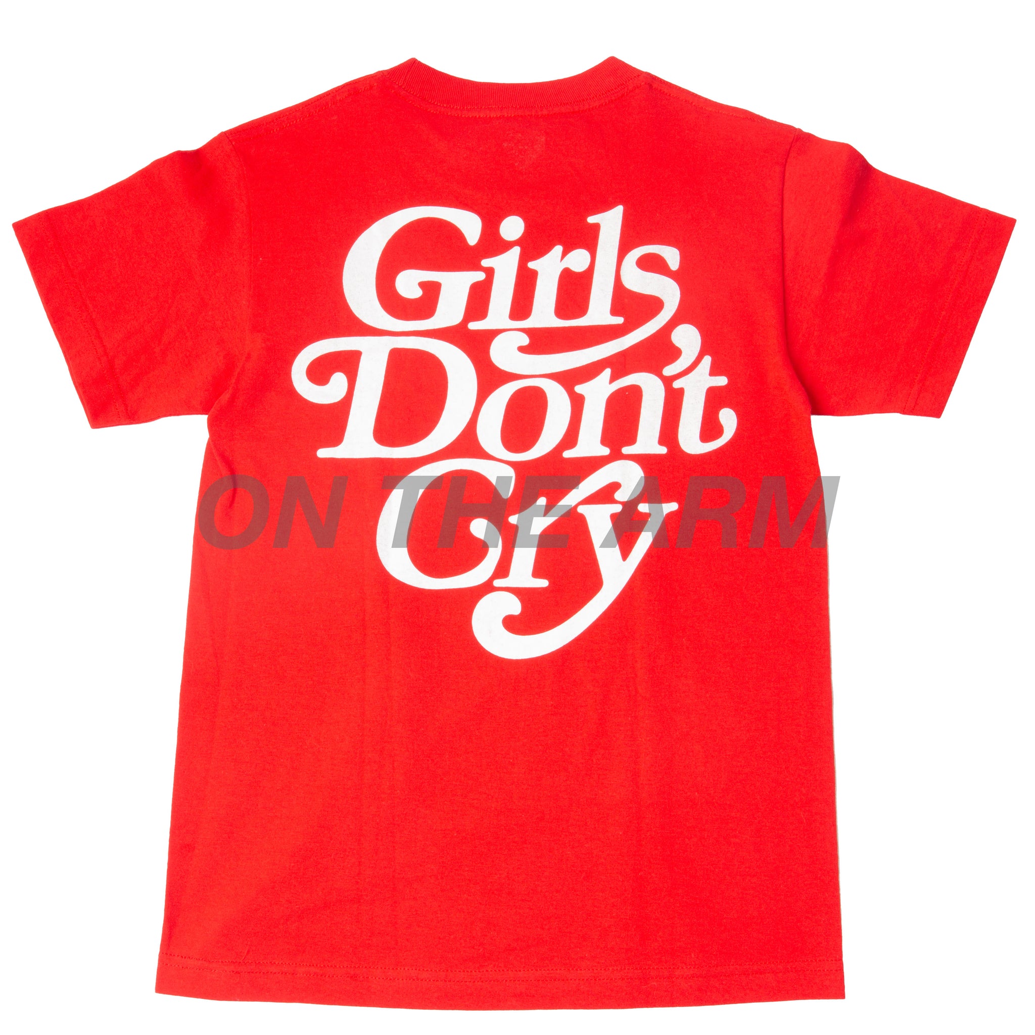 Girls Don't Cry Red HBX Logo Tee – On The Arm