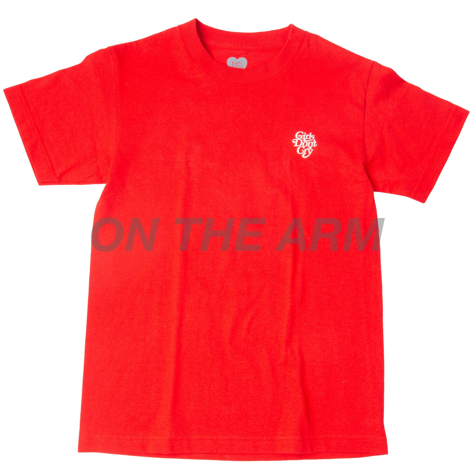 Girls Don't Cry Red HBX Logo Tee