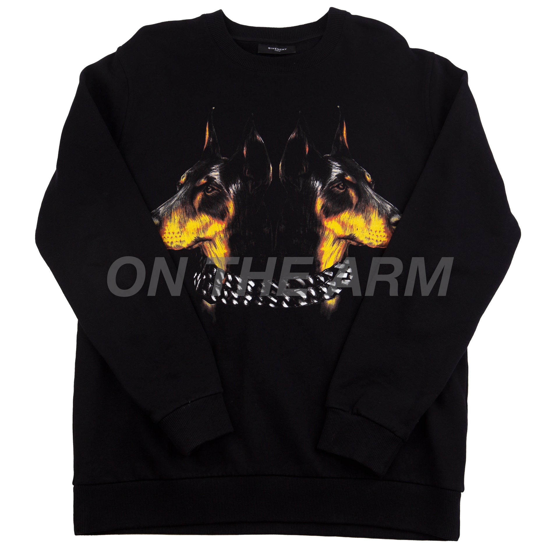 Givenchy Black Doberman Crew PRE-OWNED