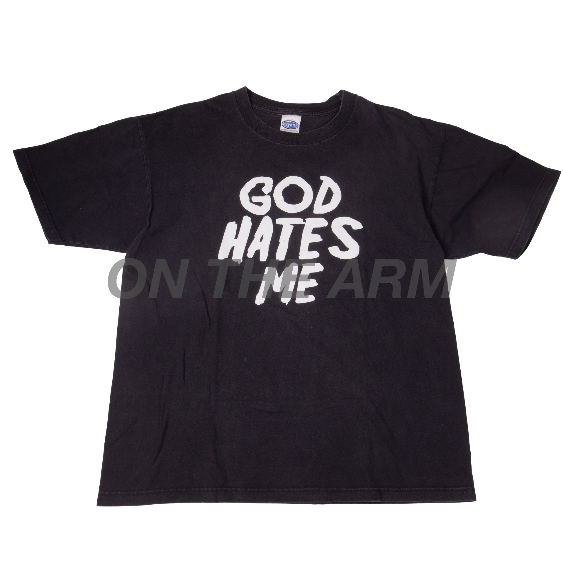 Vintage Black God Hates Me Tee (1990's)