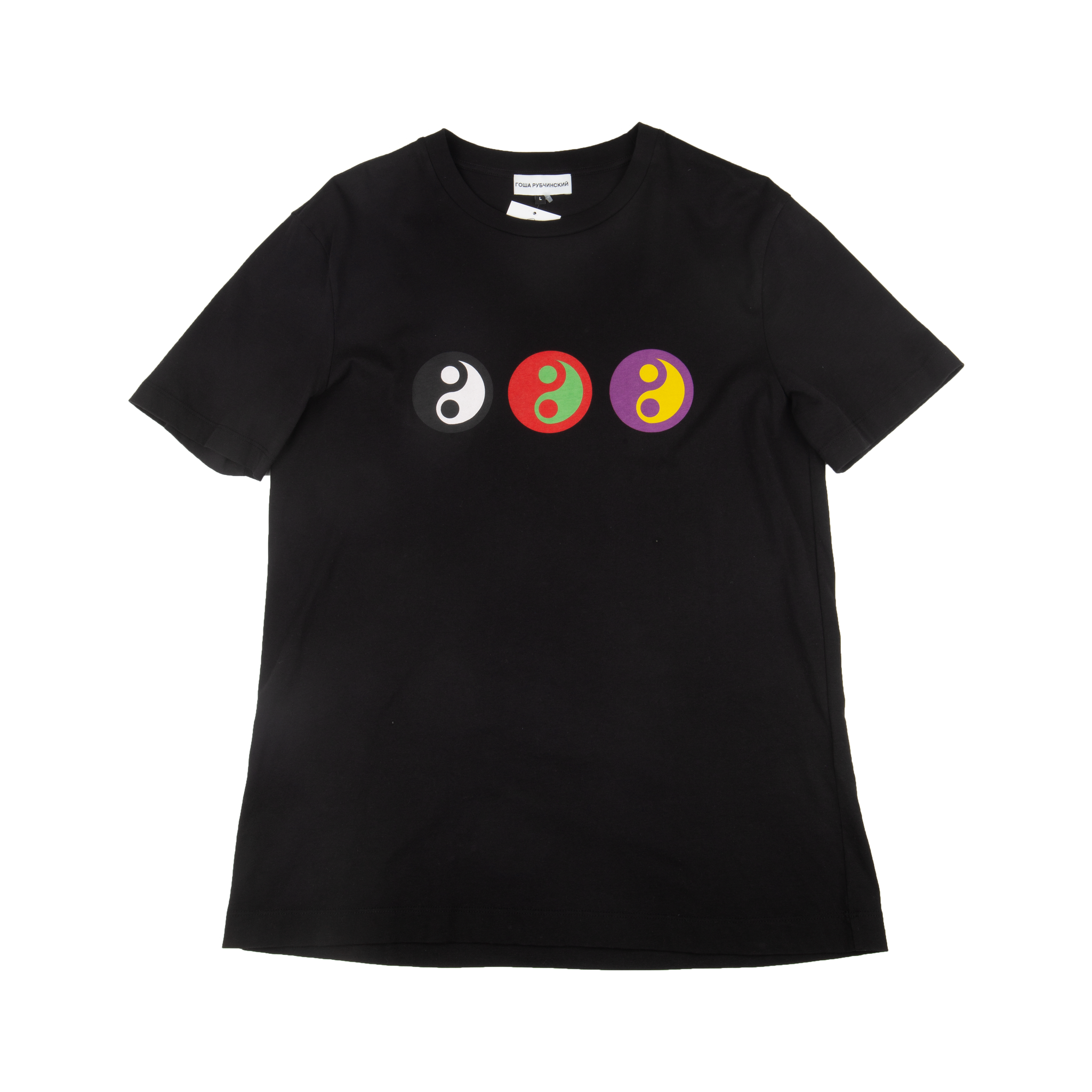 Gosha Rubchinskiy Black Yin Yang Tee