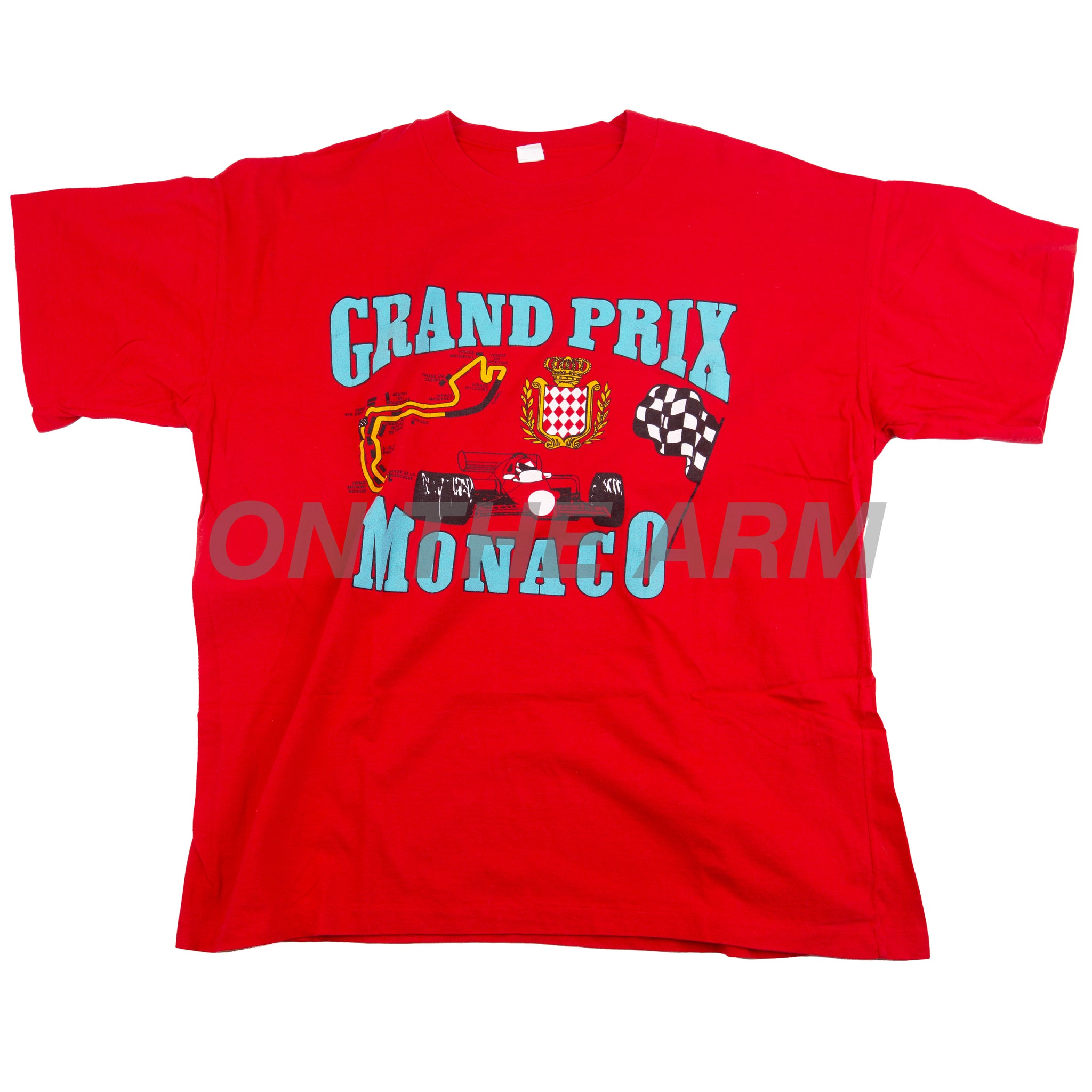 Vintage Red Monaco Grand Prix Tee