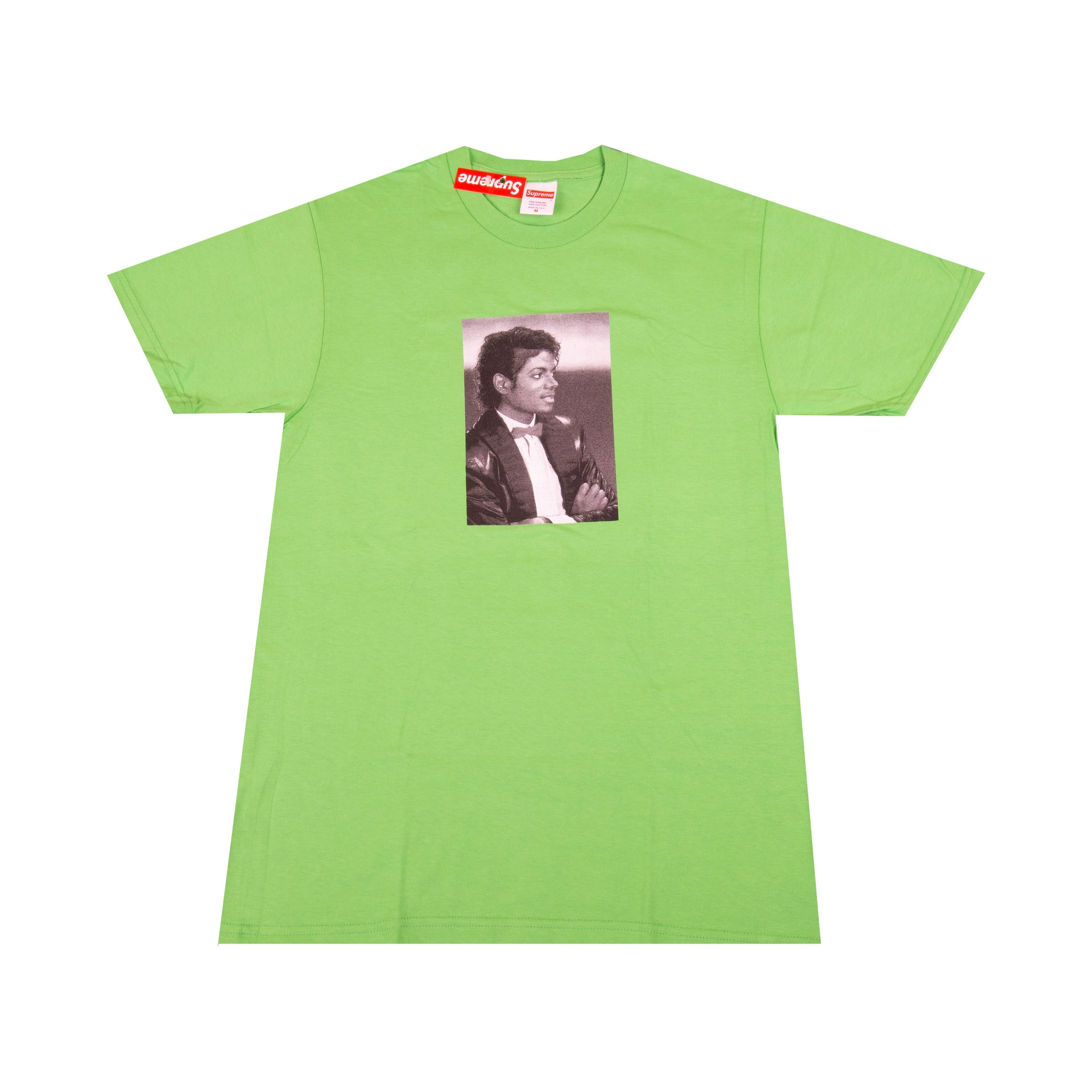 Supreme Green Michael Jackson Tee