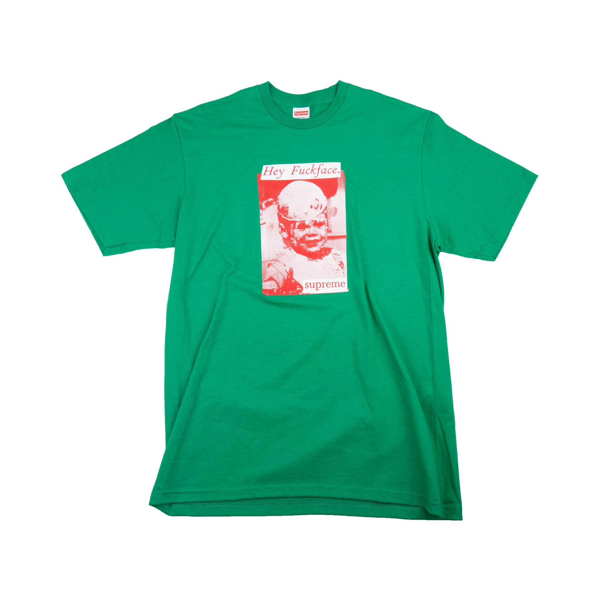 Supreme Kelly Green Hey Fuckface Tee