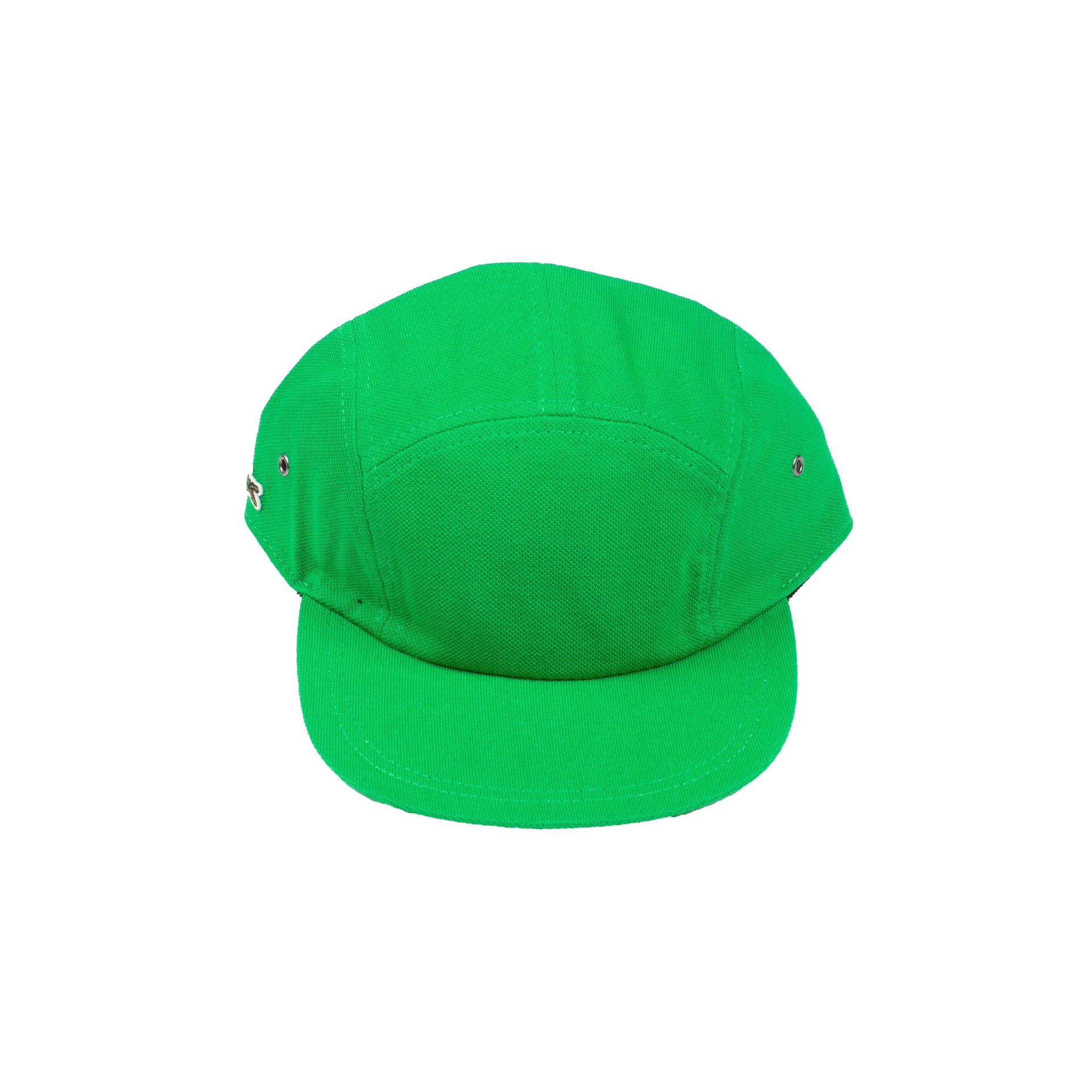Supreme Green Lacoste Pique Camp Cap