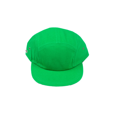 Supreme Green Lacoste Pique Camp Cap