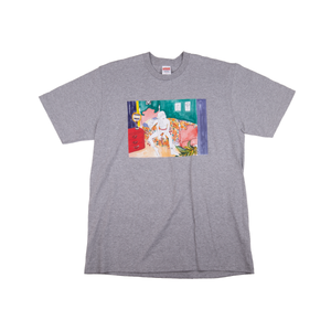 Supreme Heather Grey Bedroom Tee