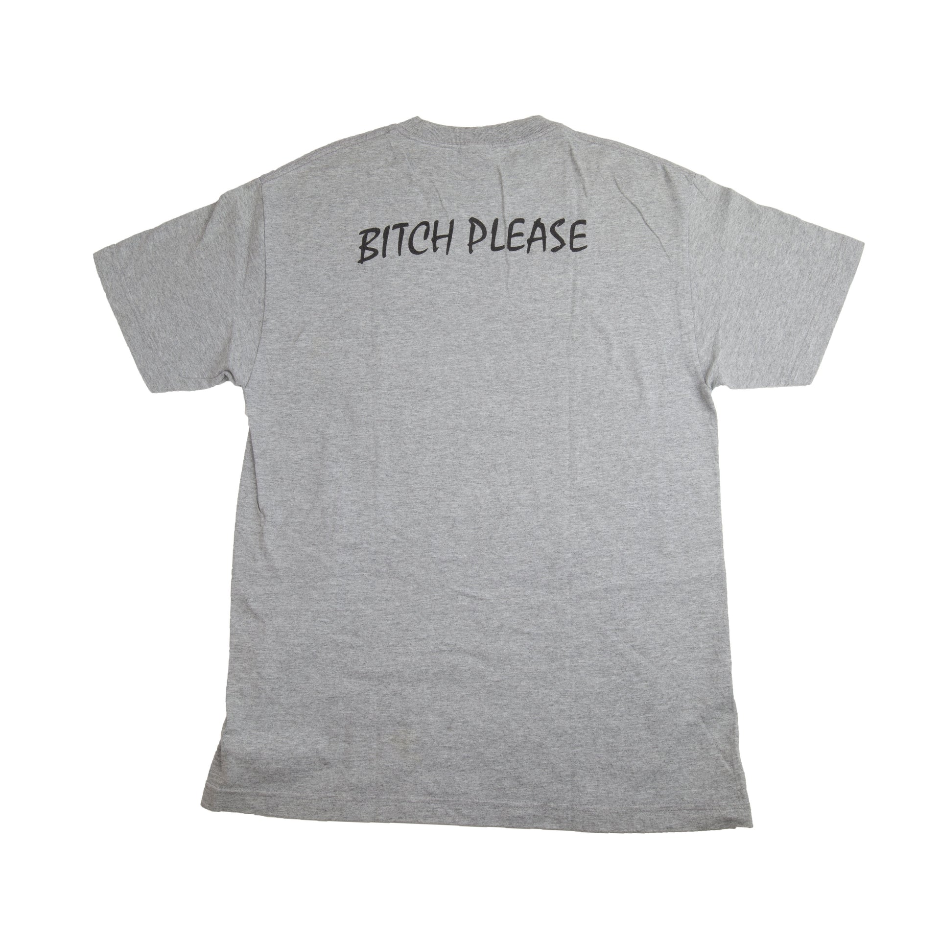 Supreme Grey Bitch Please Tee