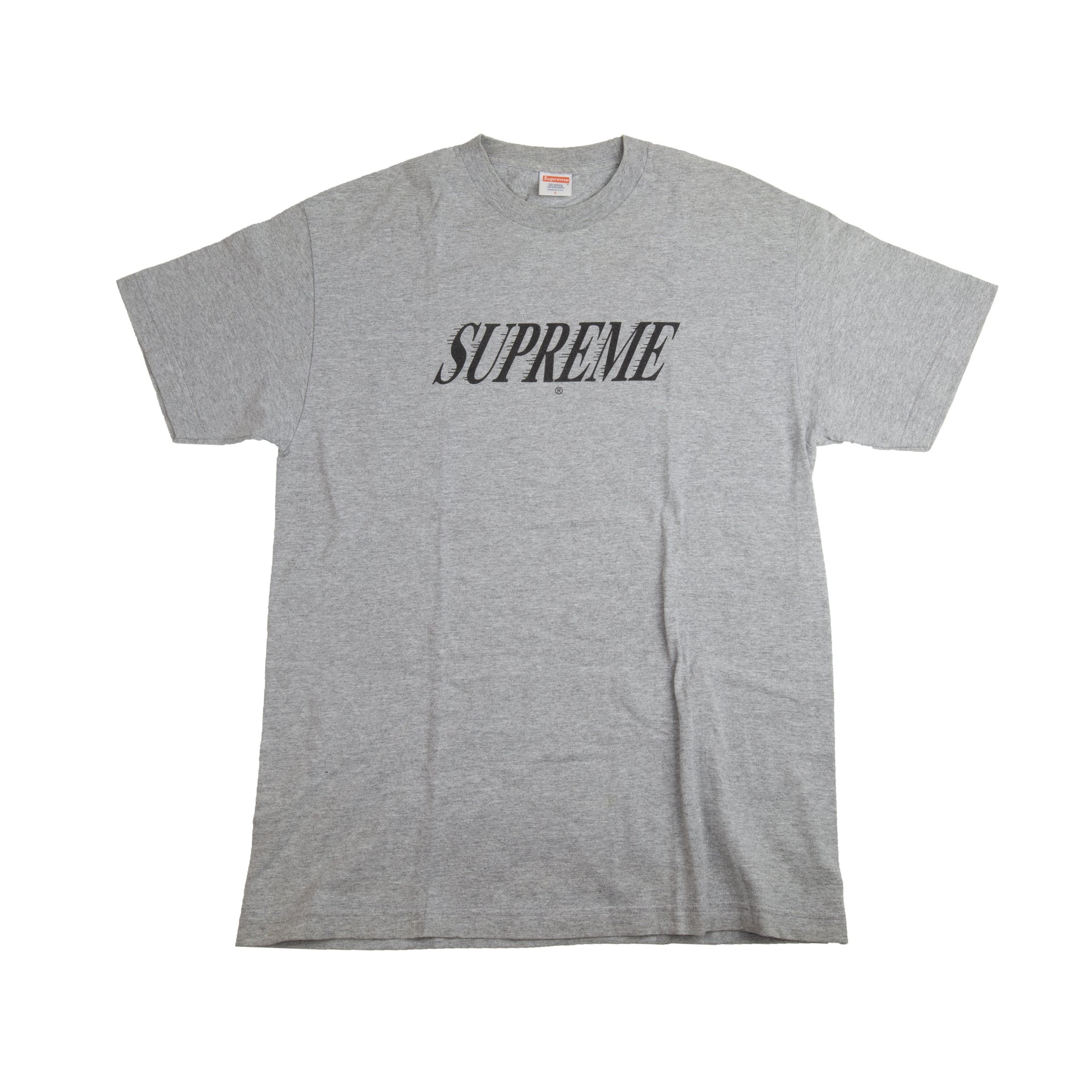 Supreme Grey Bitch Please Tee