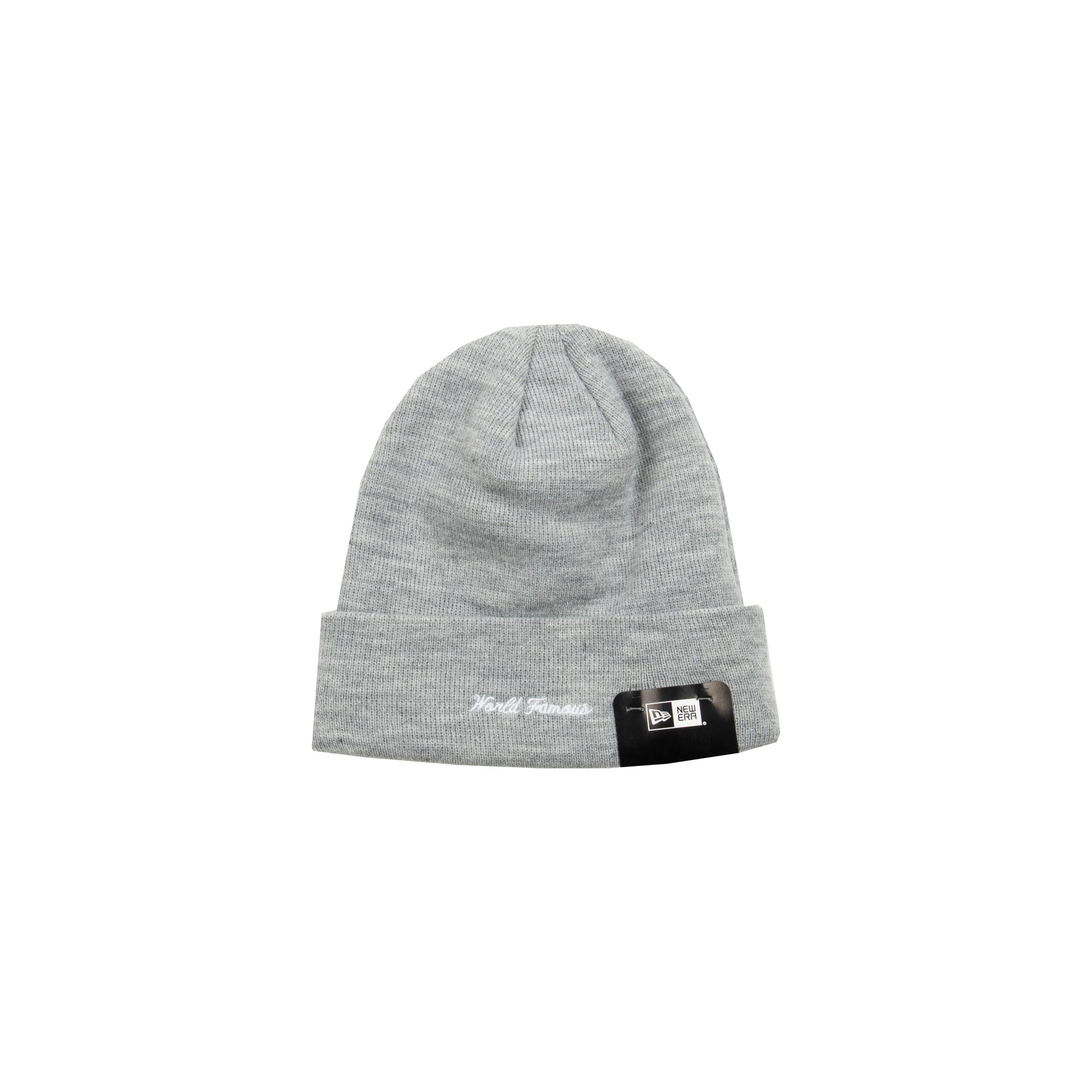 Supreme Grey New Era Box Logo Beanie