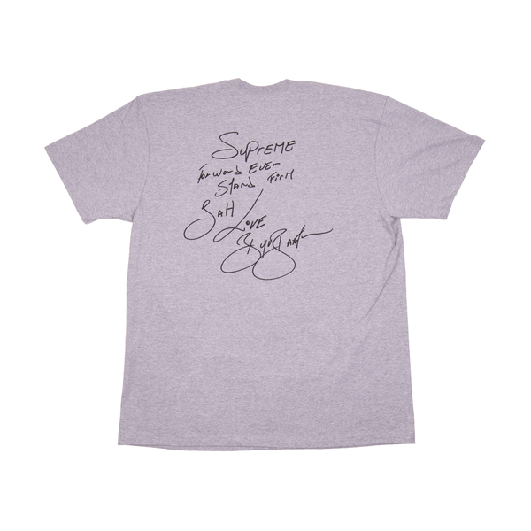 Supreme Grey Buju Banton Tee