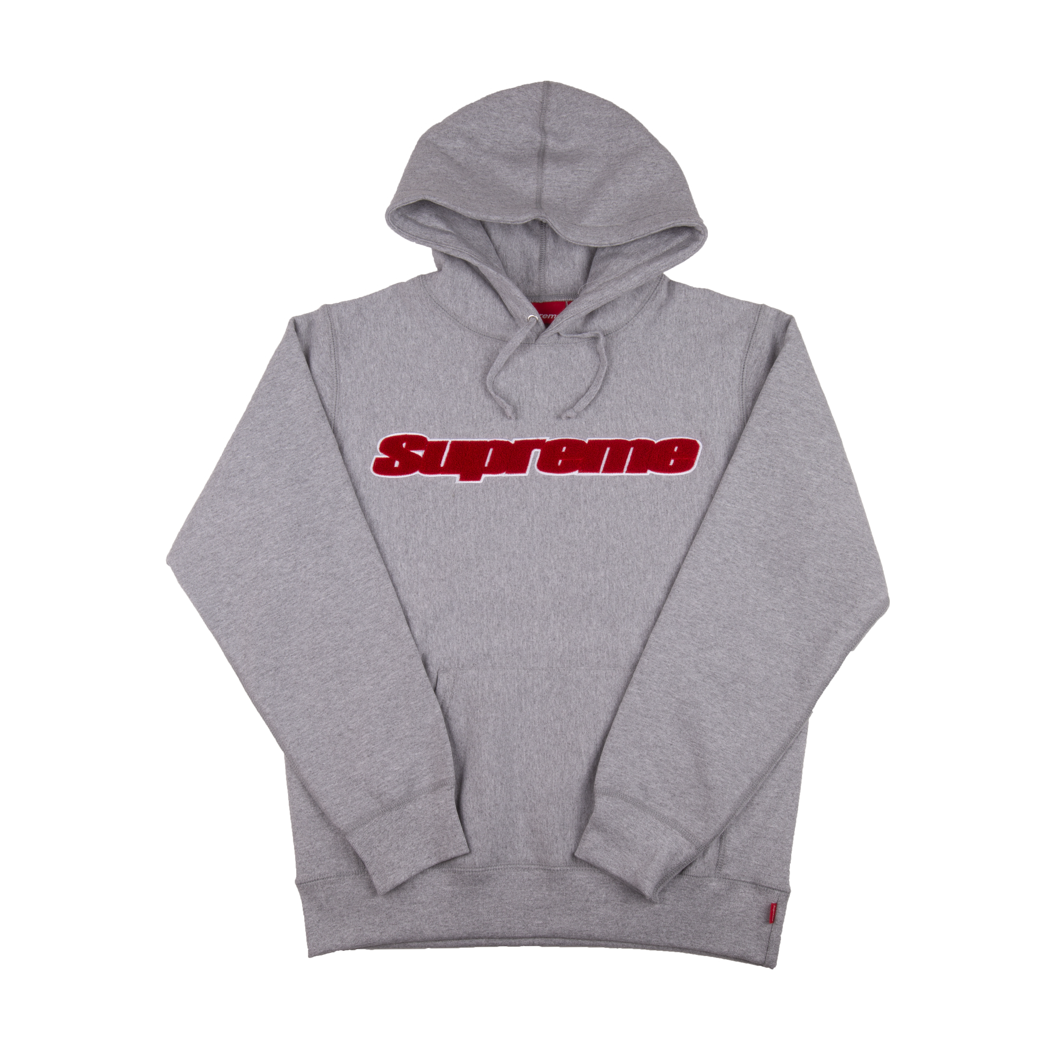 Supreme Grey Chenille Hoodie