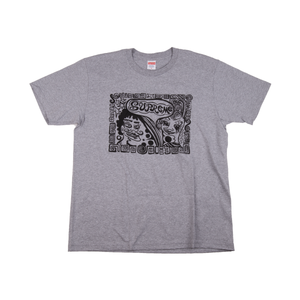 Supreme Grey Faces Tee