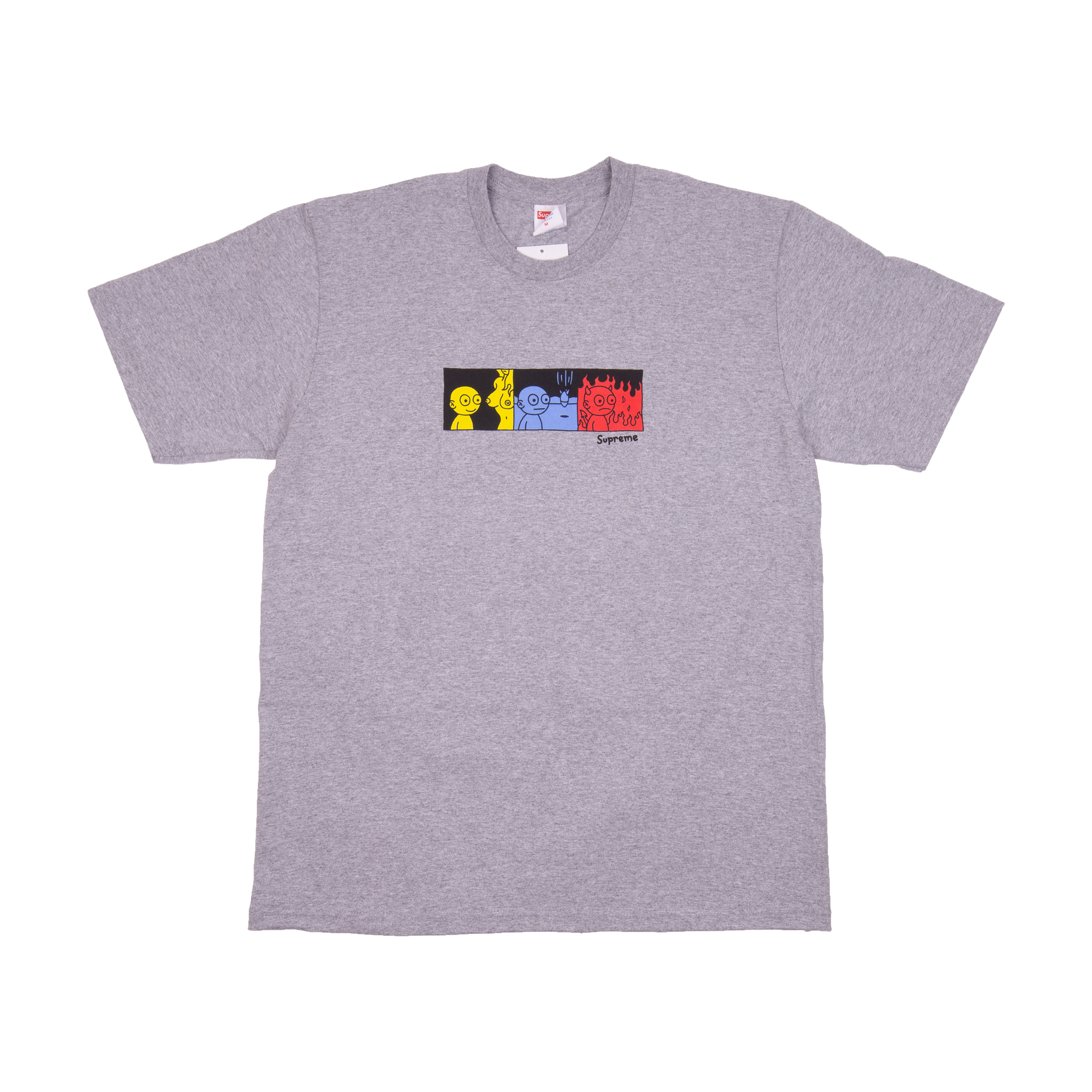 Supreme Heather Grey Life Tee
