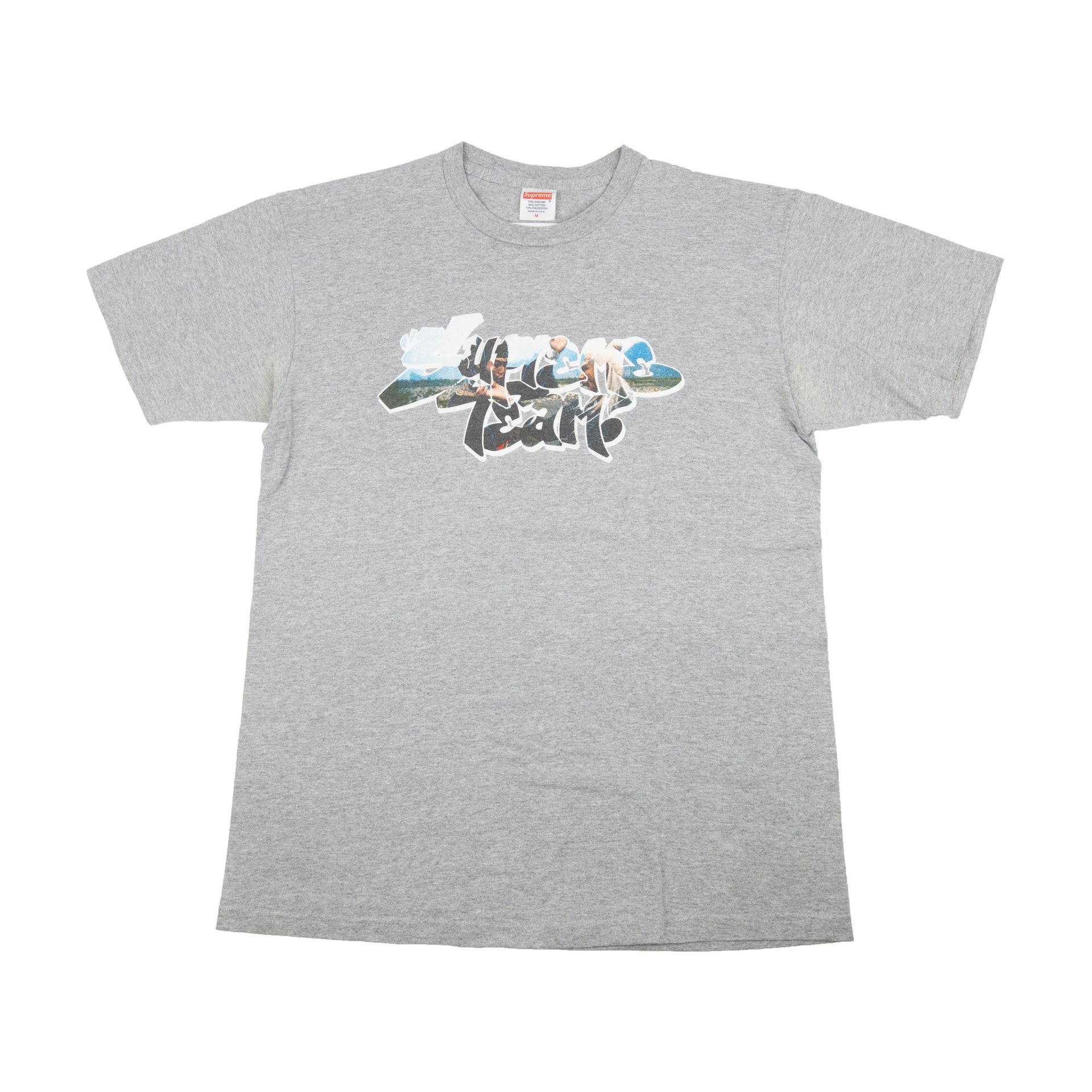 Supreme Grey Supreme Team Tee PRE-OWNED