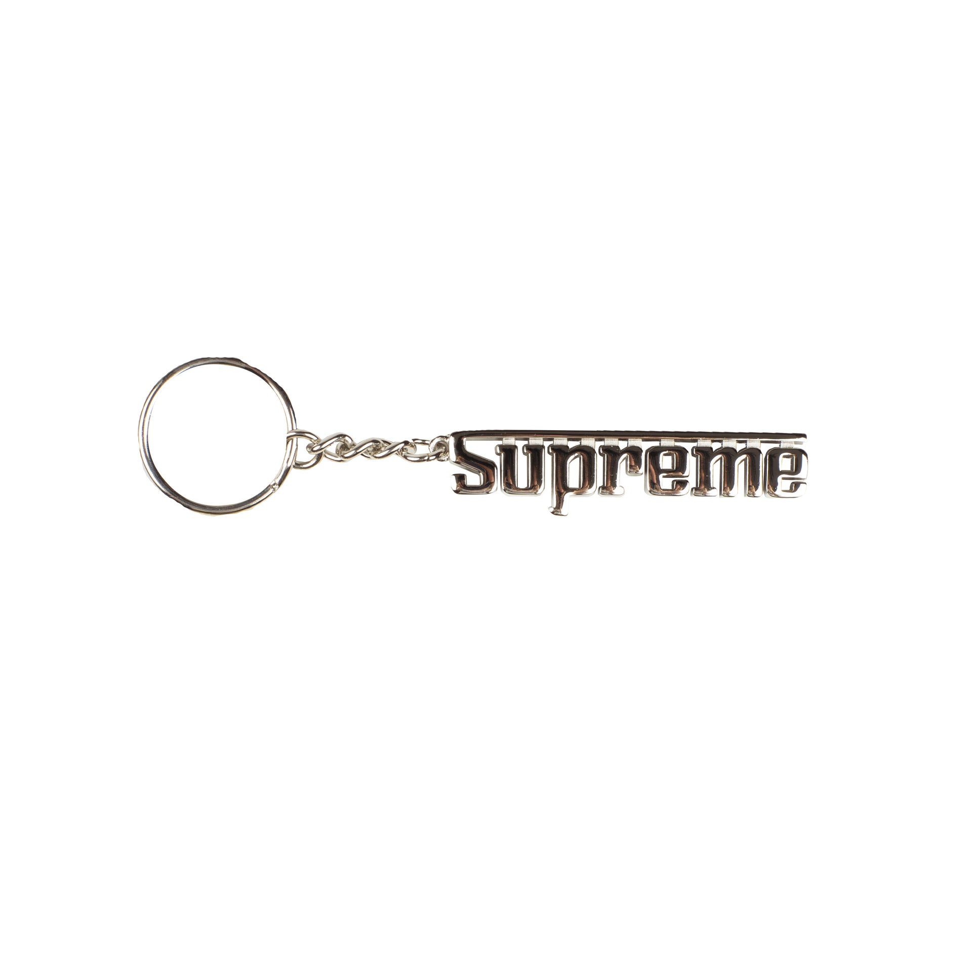 Supreme Grey Grand Prix Keychain